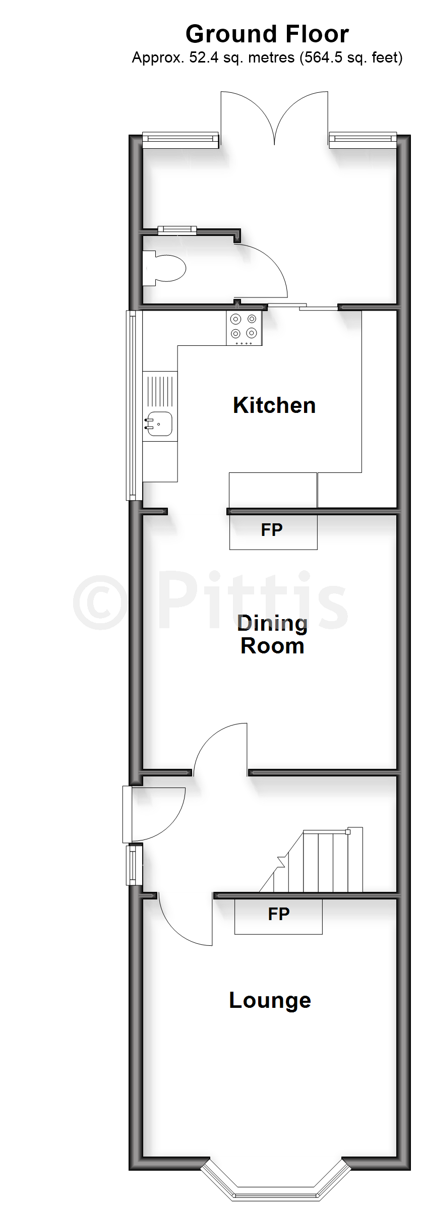 Wadhurst, Princes Road, Freshwater floorplan