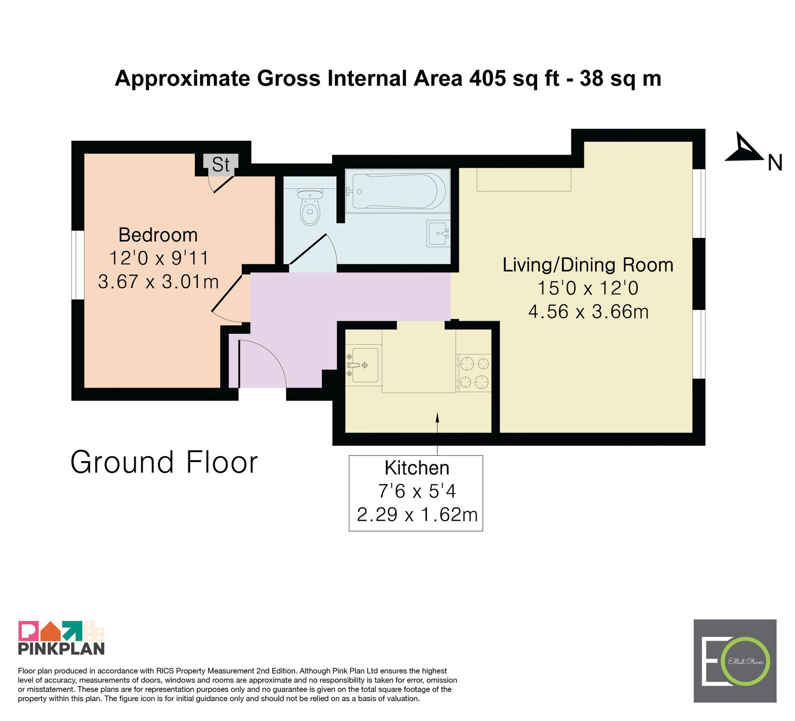 33,Flat 3, Lansdown Crescent, Cheltenham floorplan