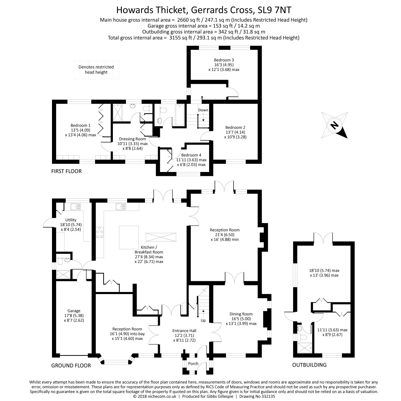 4 Bedrooms Detached house for sale in Howards Thicket, Gerrards Cross, Buckinghamshire SL9