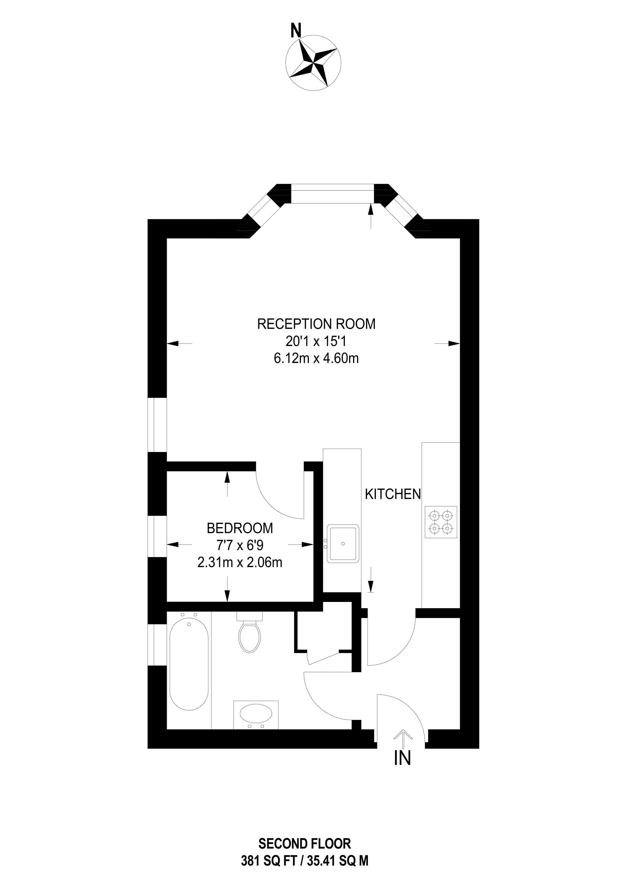 1 Bedrooms Flat to rent in Denmark Road, Kingston KT1