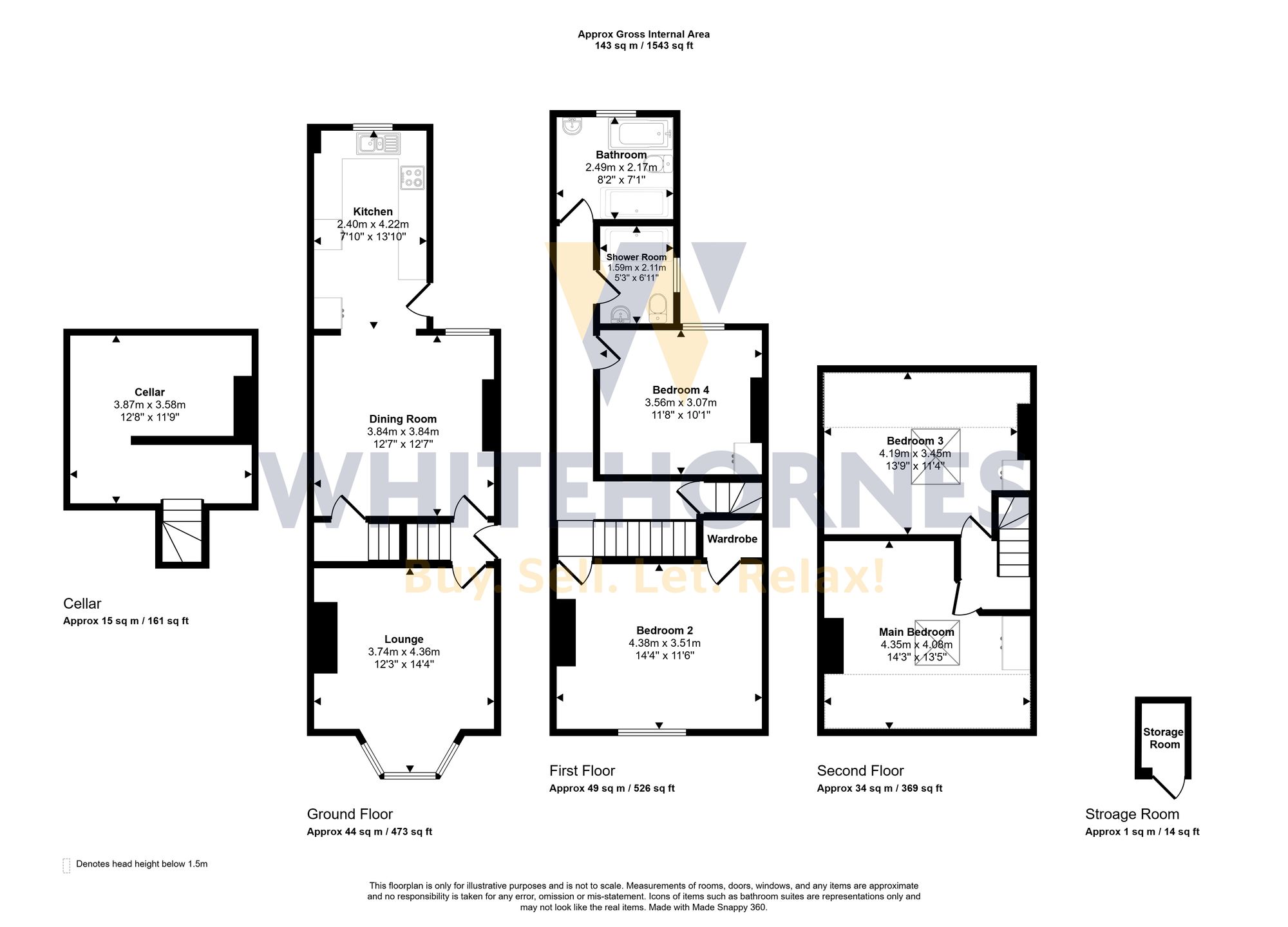 766 Ecclesall Road, Sheffield floorplan