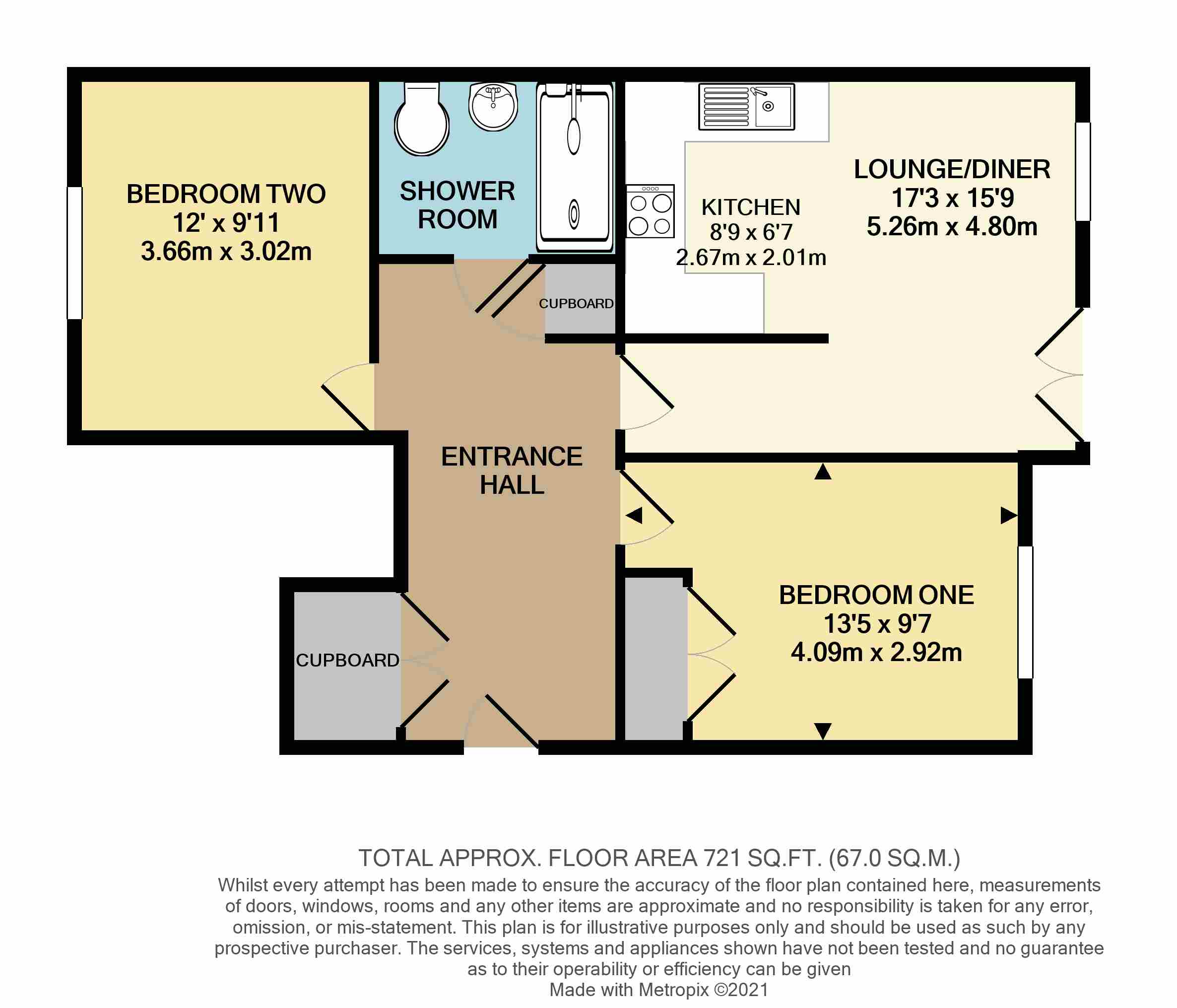 Chantry Court, Westbury BA13, 2 bedroom flat for sale 65669447