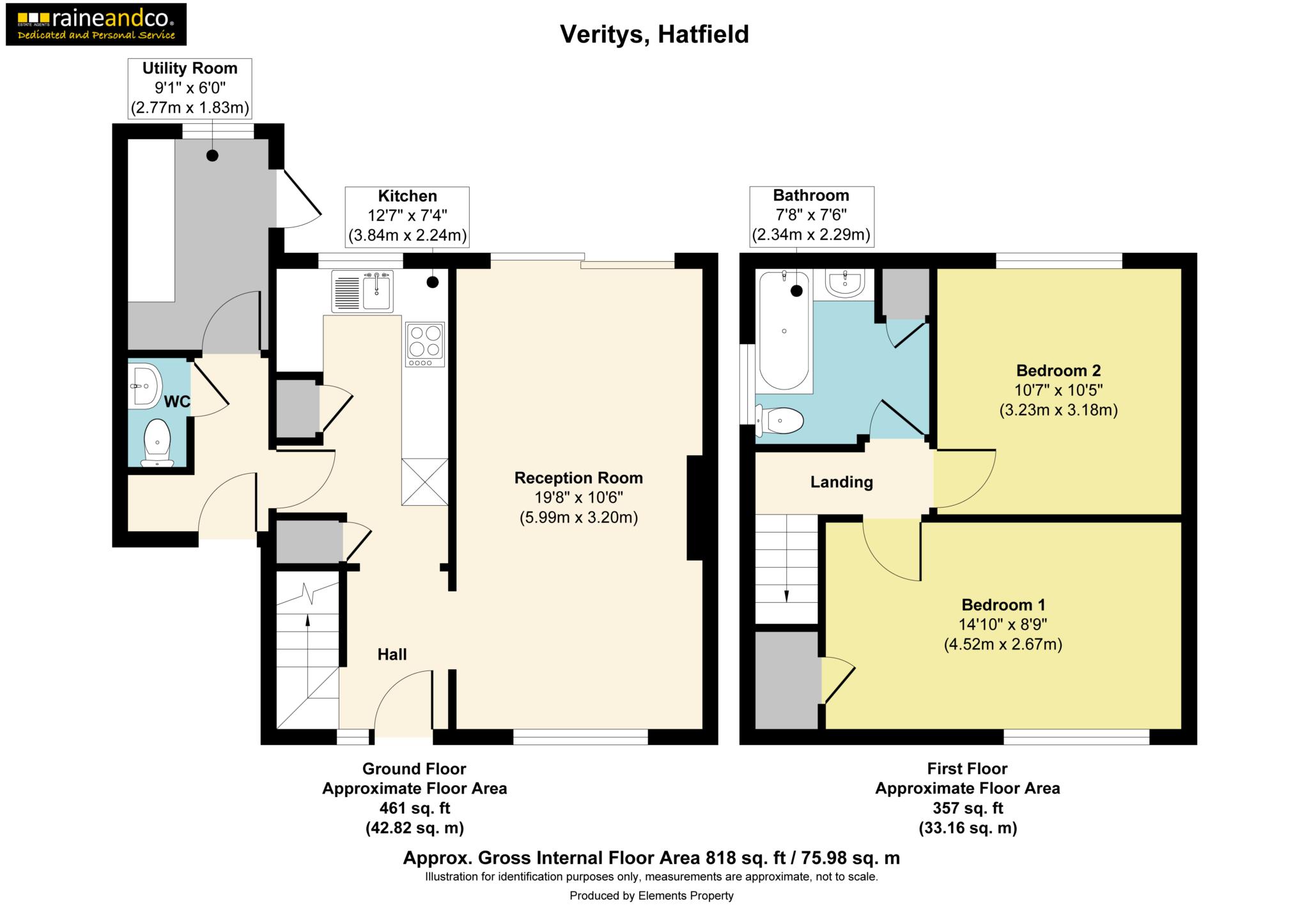 13, Veritys, Hatfield floorplan