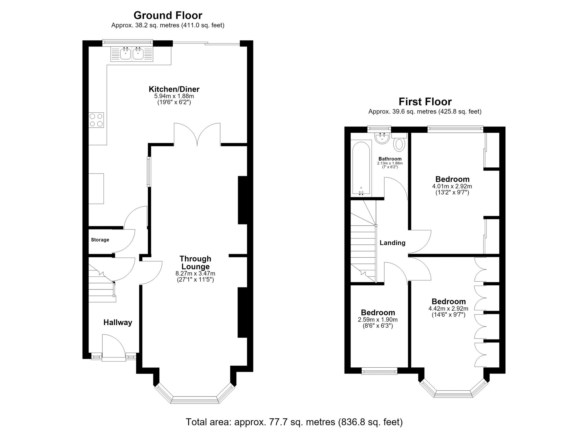 4 Clinton Crescent, Hainault floorplan