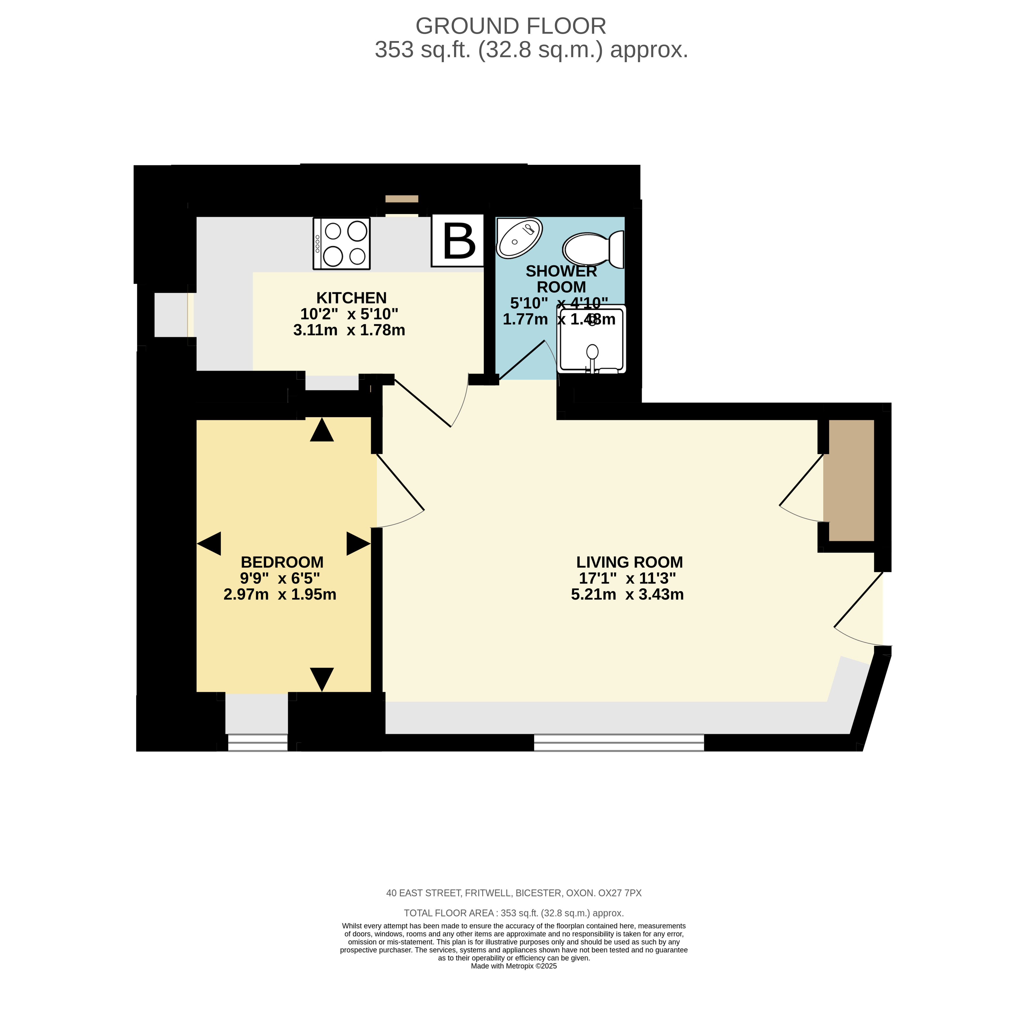 40, East Street, Bicester floorplan