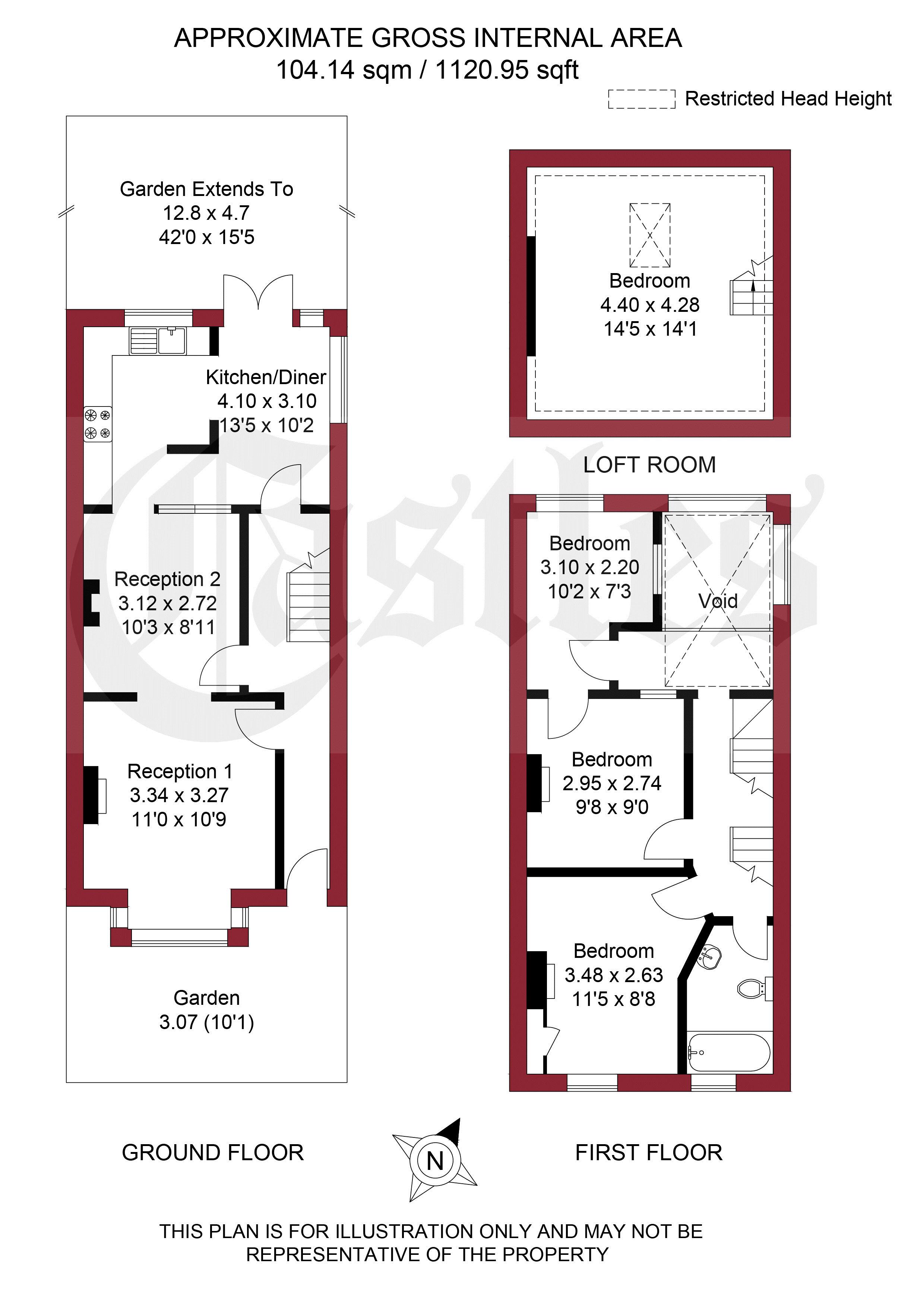 3 Bedrooms Terraced house for sale in Harrington Hill, London E5