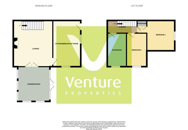 28, Arthur Terrace, Crook floorplan