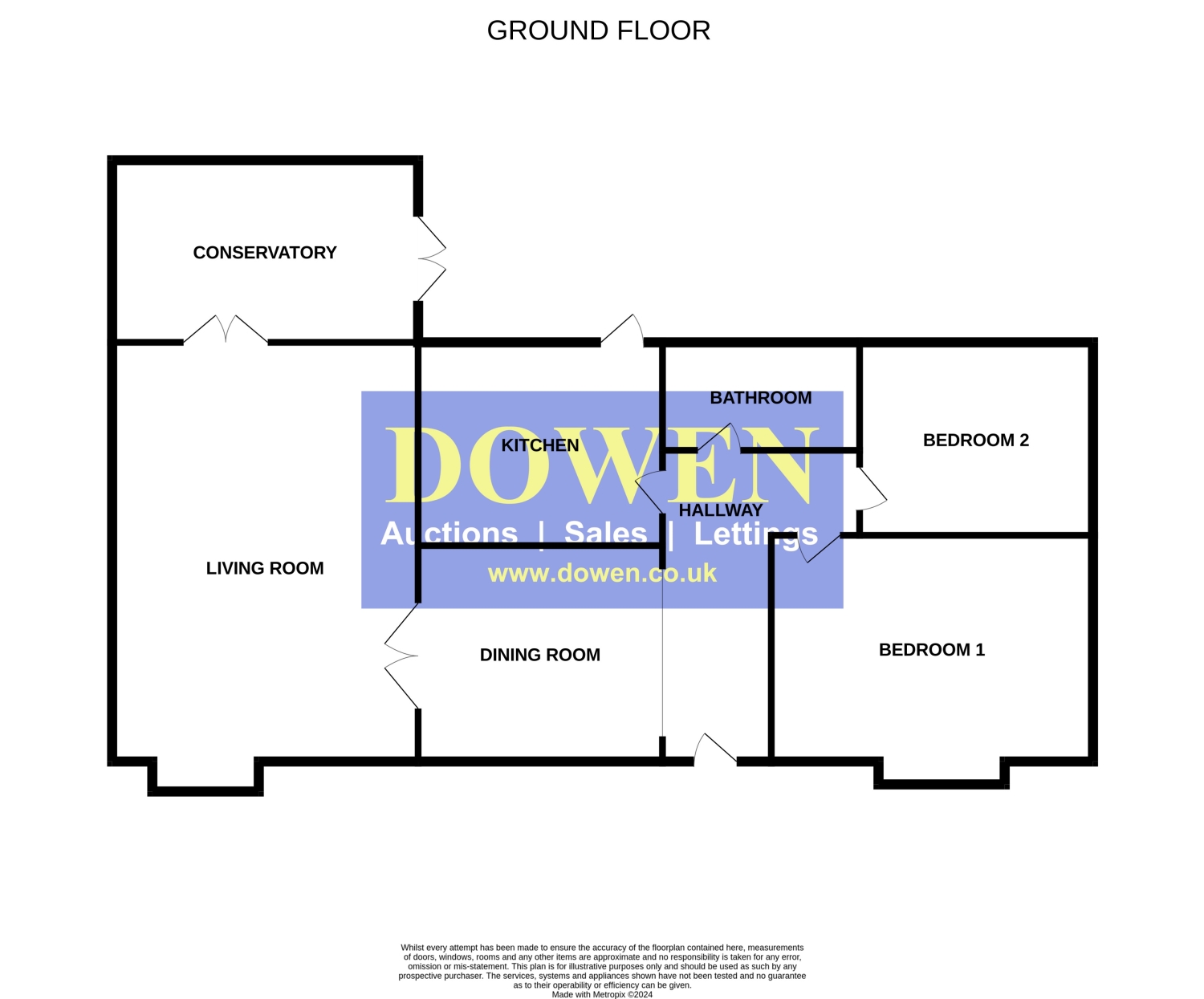 4, Atkinson Grove, Durham floorplan