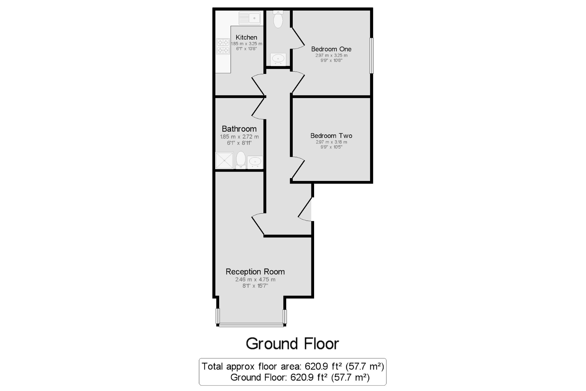 2 Bedrooms Flat for sale in Norbury Crescent, Norbury, London SW16