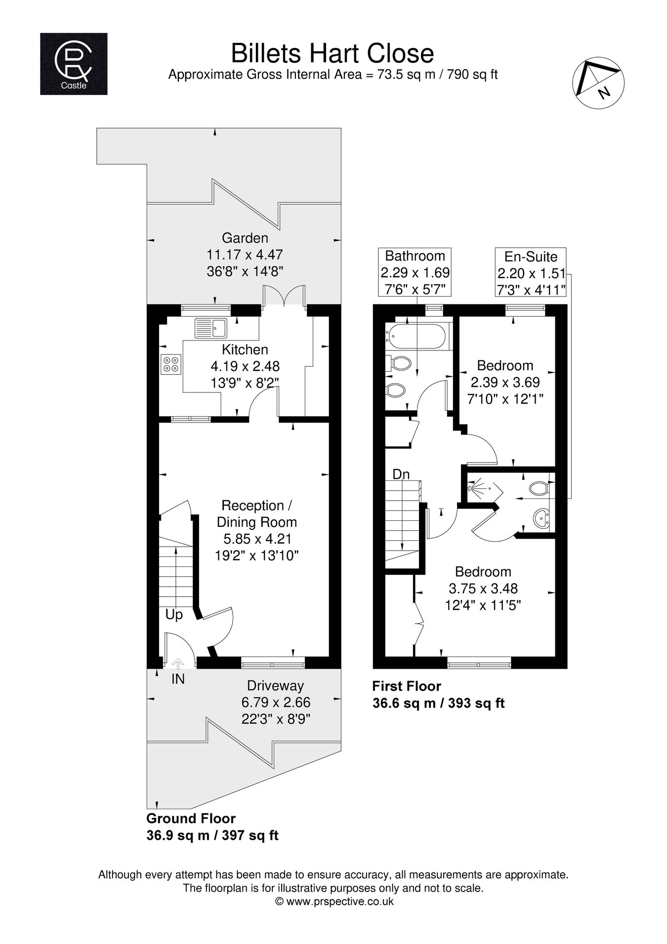 20, Billets Hart Close, London floorplan