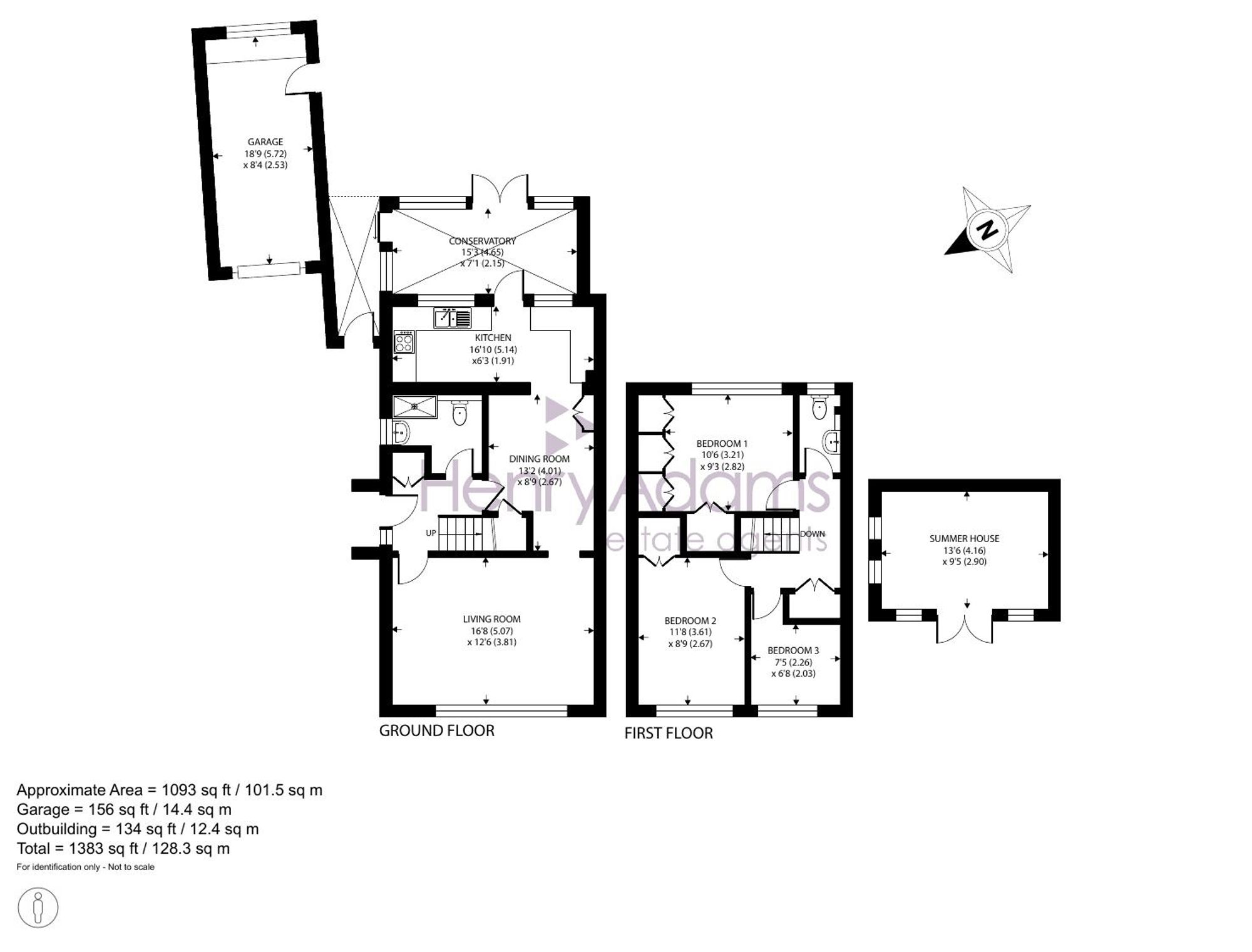 12 Tretawn Gardens, Chichester floorplan