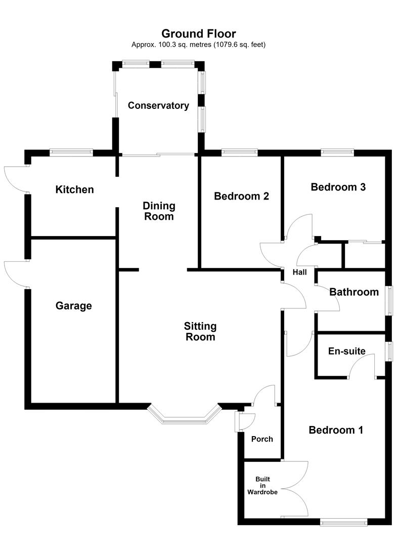 3, Aspen Way, Crewkerne floorplan