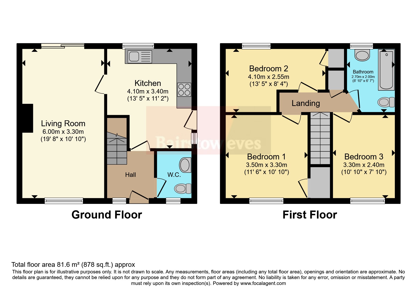 352, Farnborough Road, Nottinghamshire floorplan