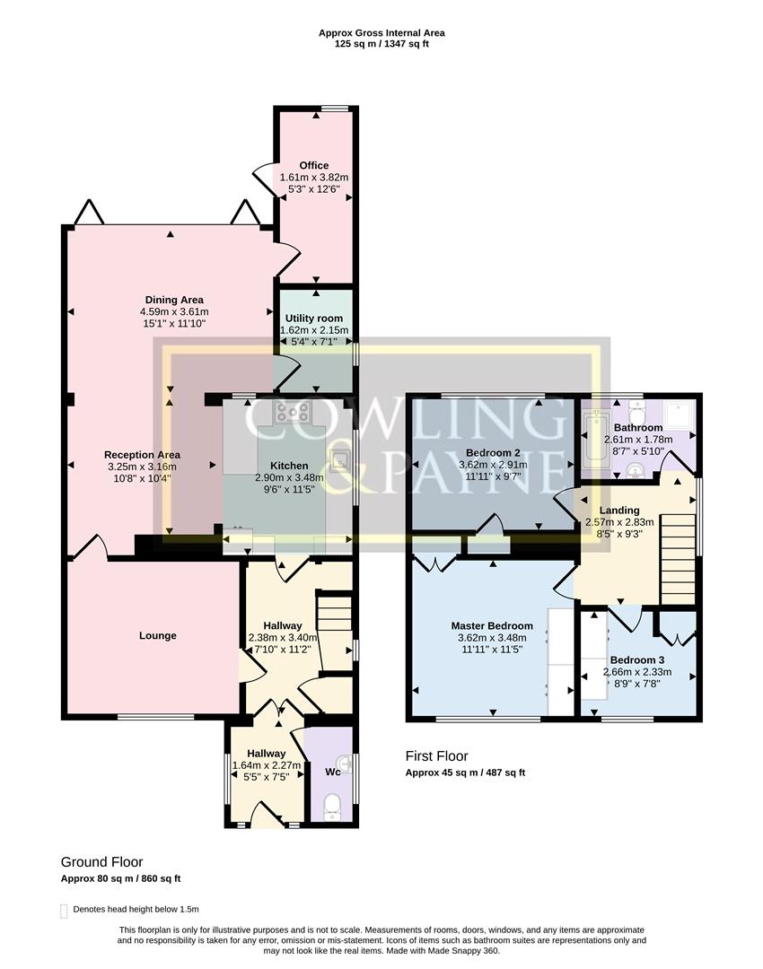 50, Southend Road, Wickford floorplan