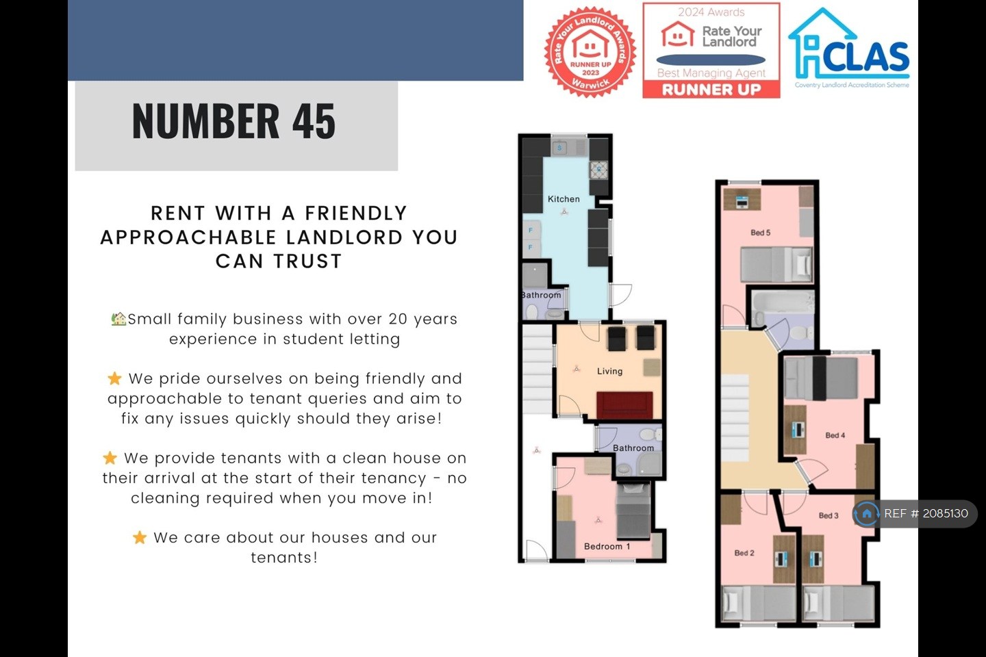 Queensland Avenue, Coventry floorplan