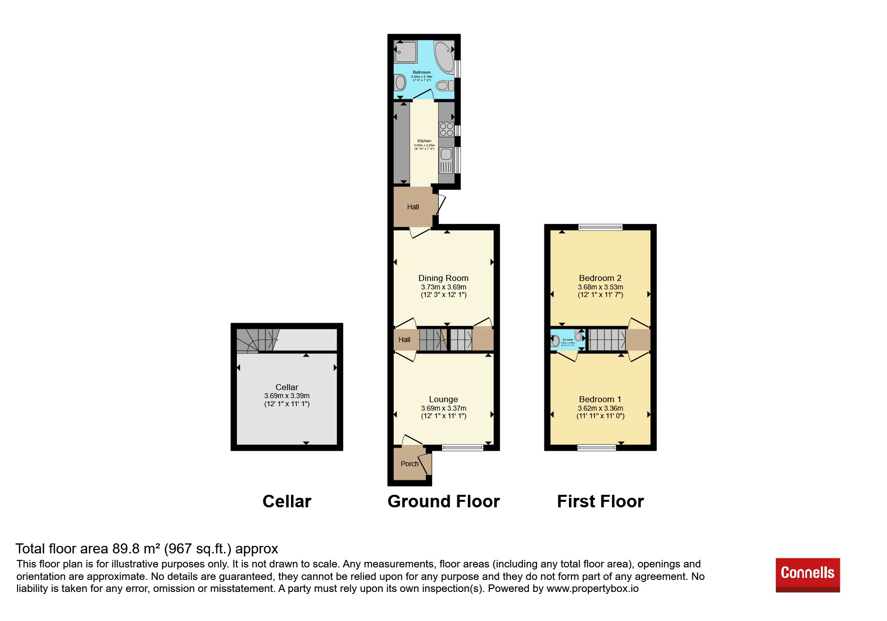 31, Lionfields Road, Kidderminster floorplan