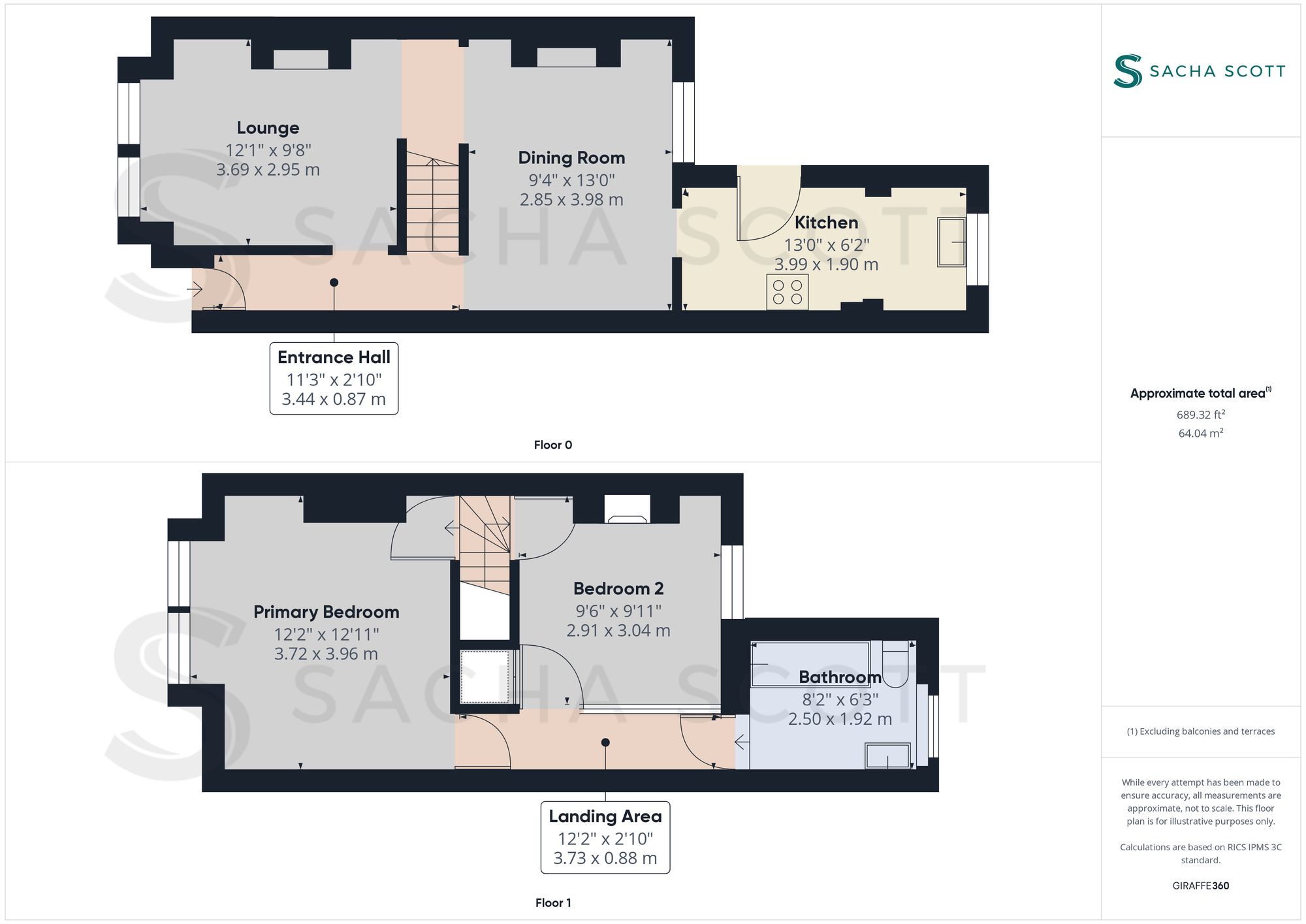 3 Queens Road, New Malden floorplan