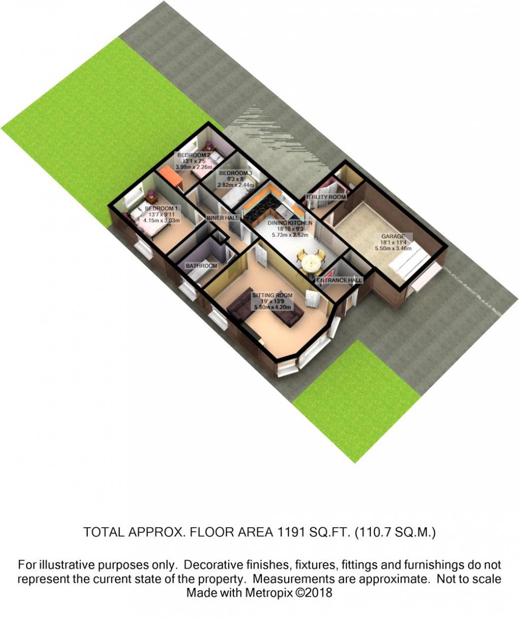 3 Bedrooms Detached bungalow for sale in Langley Court, Huntington, York YO32
