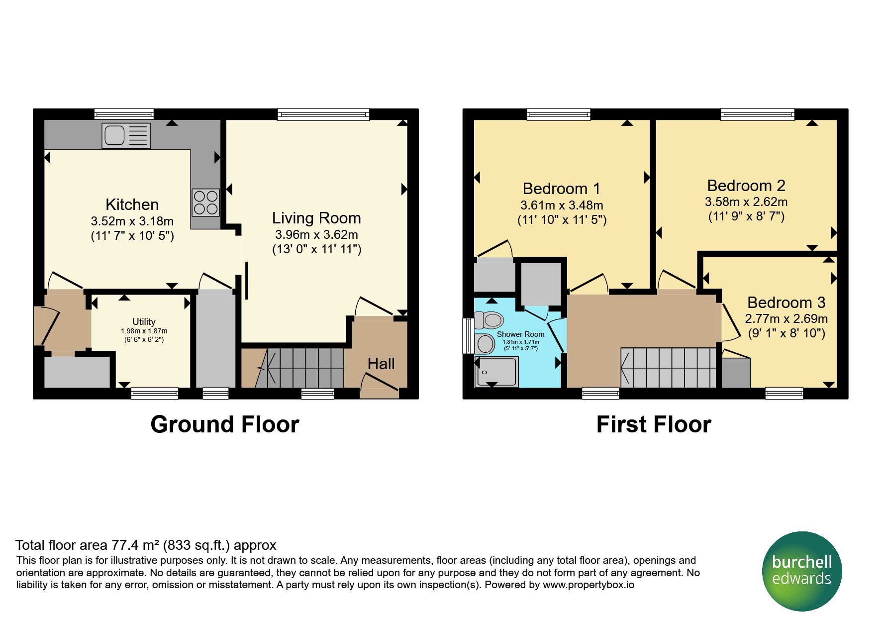48, Park Road, BELPER floorplan
