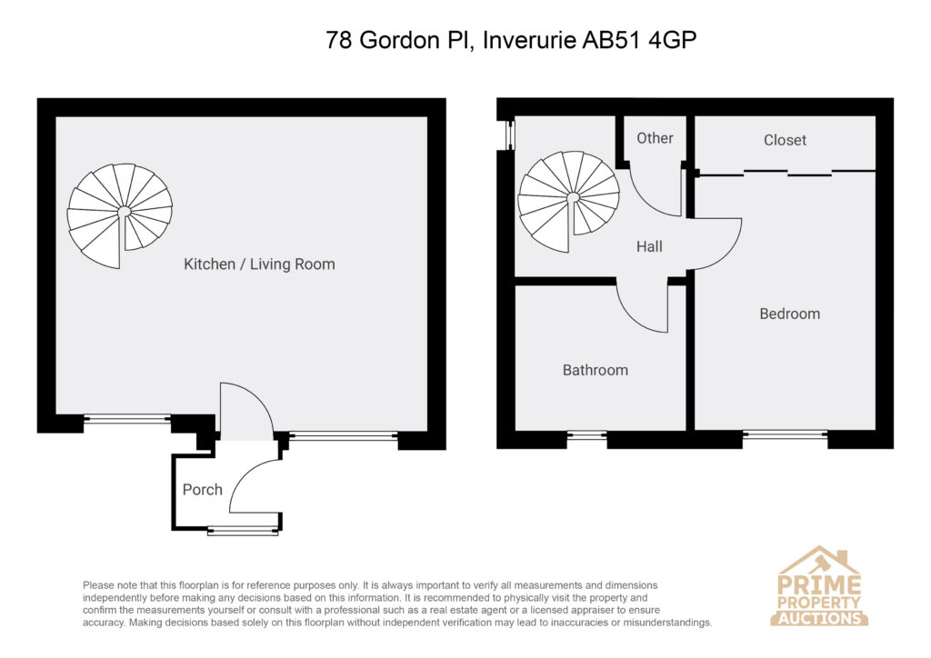 78, Gordon Place, Inverurie floorplan