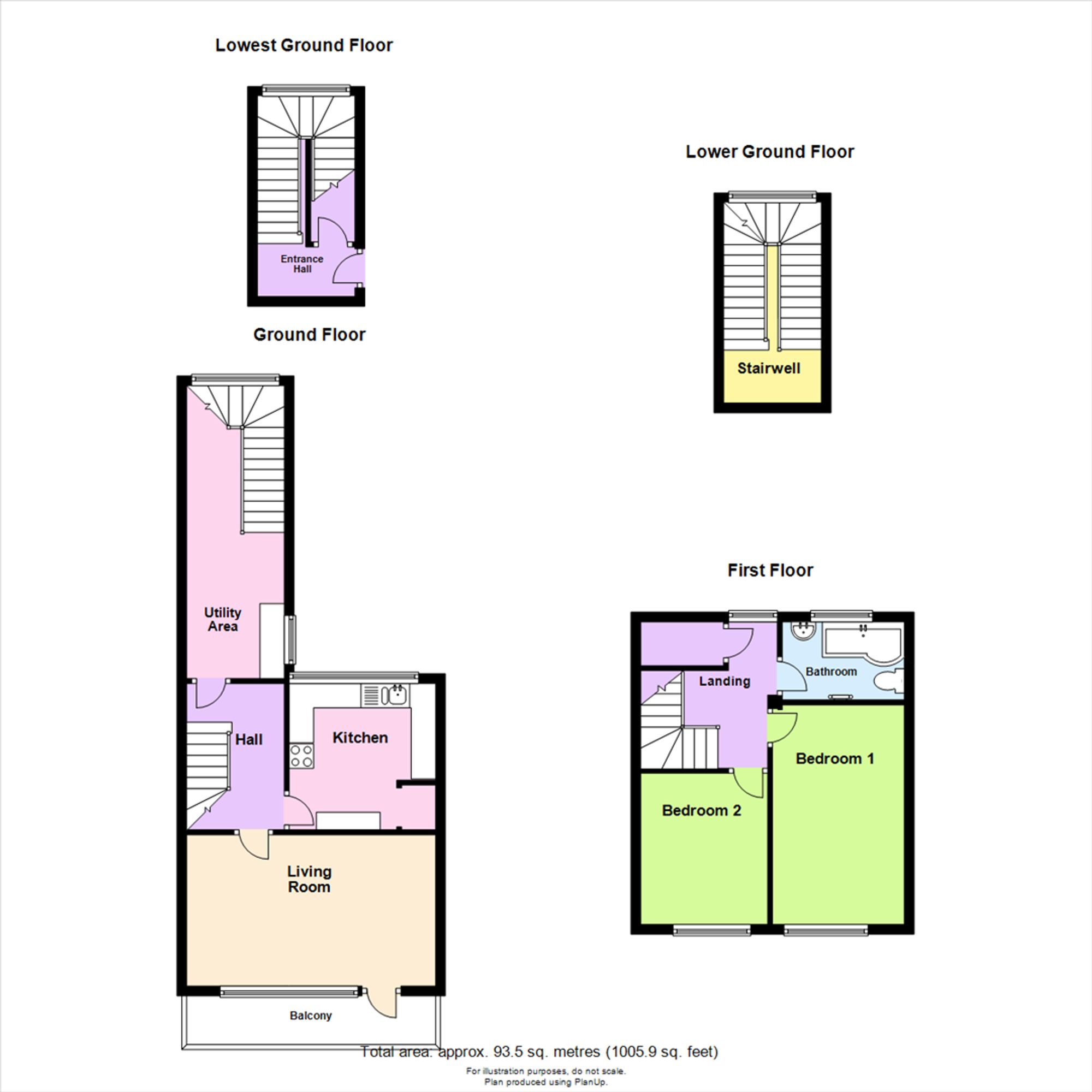 59 College Court, Haverfordwest floorplan