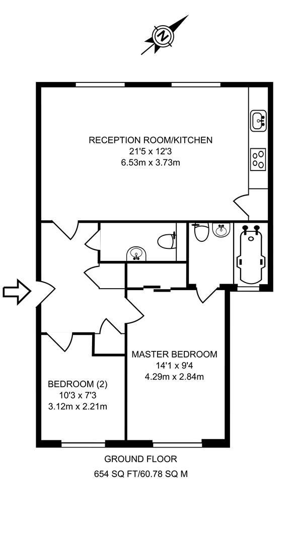 3 Bedrooms Flat to rent in Oval Road, London NW1