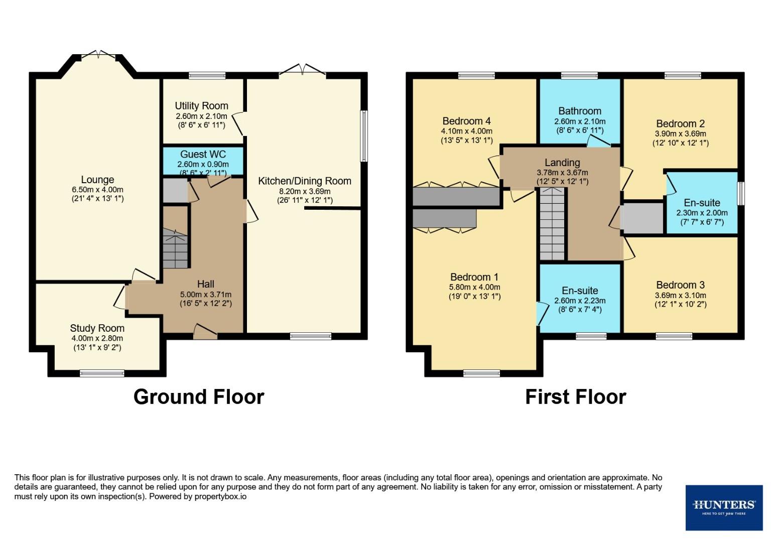 4, Ivy Close, Rugeley floorplan