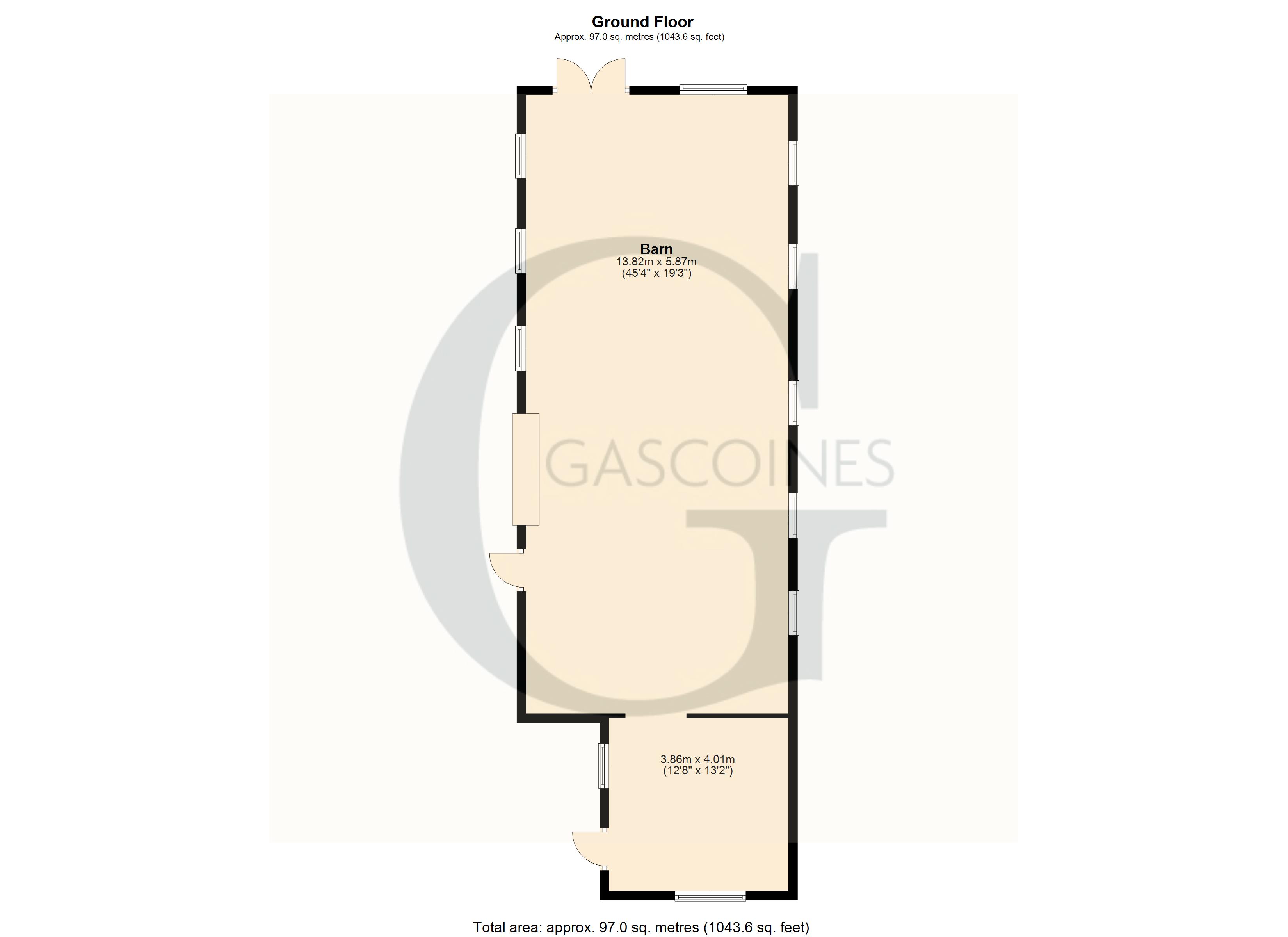 Glebe Farmhouse,, Weston Road, Newark floorplan