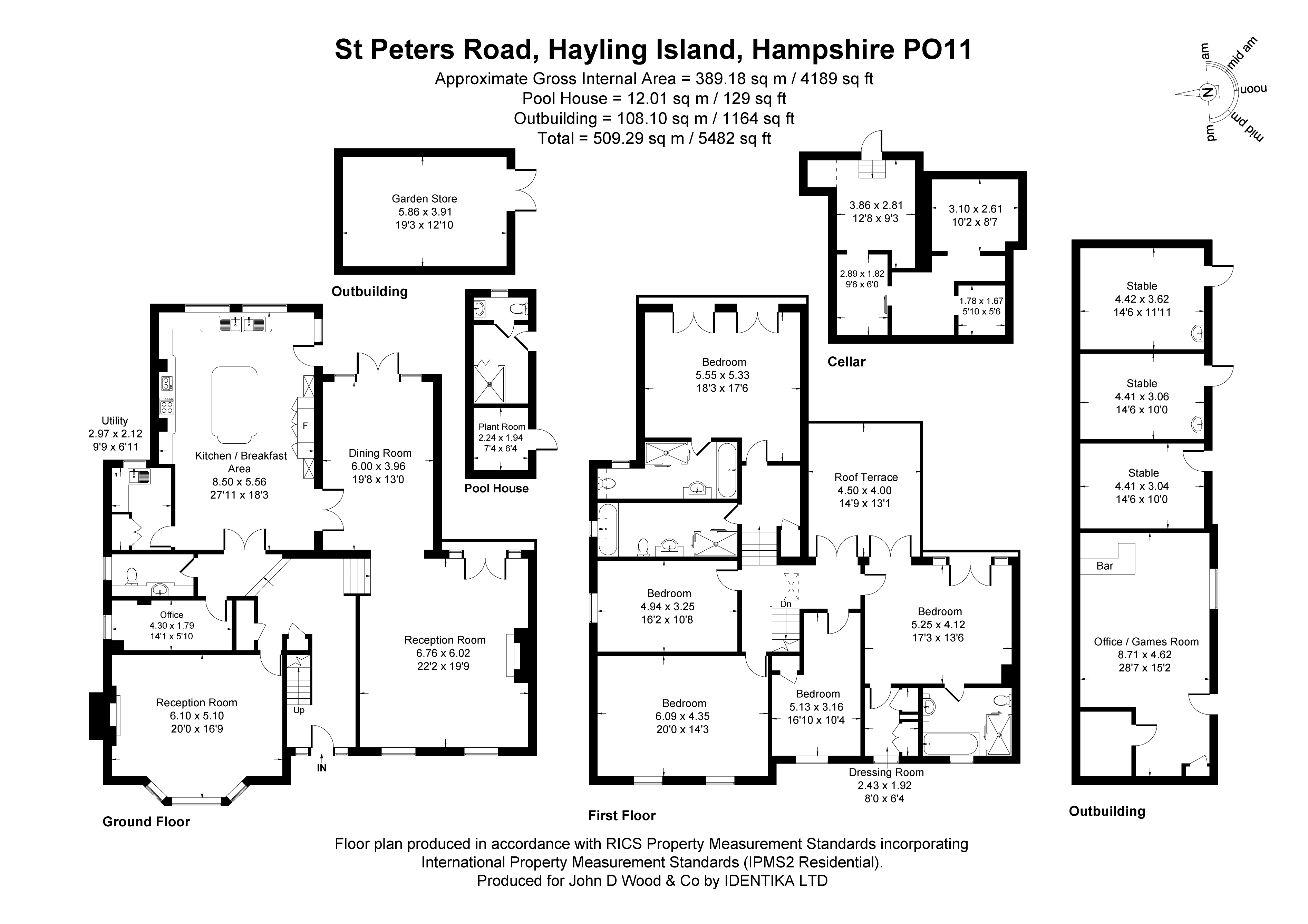 The Willows,, St. Peters Road, Hampshire floorplan
