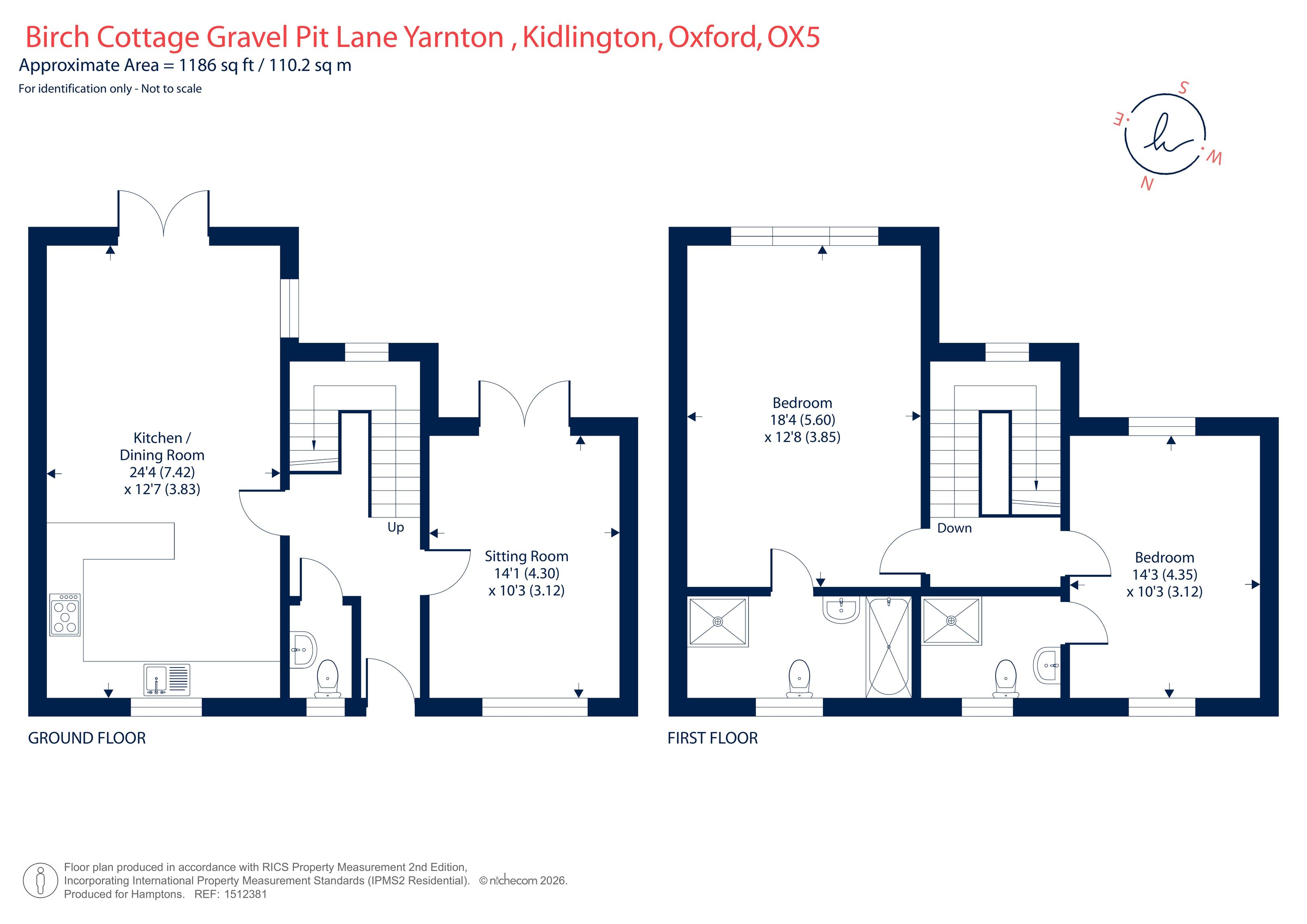 Birch Cottage, Gravel Pit Lane, Kidlington floorplan