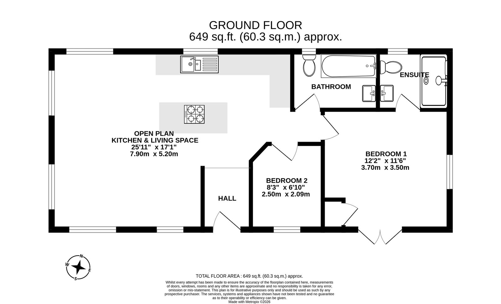 22 Valdean Park, The Dean, Alresford floorplan