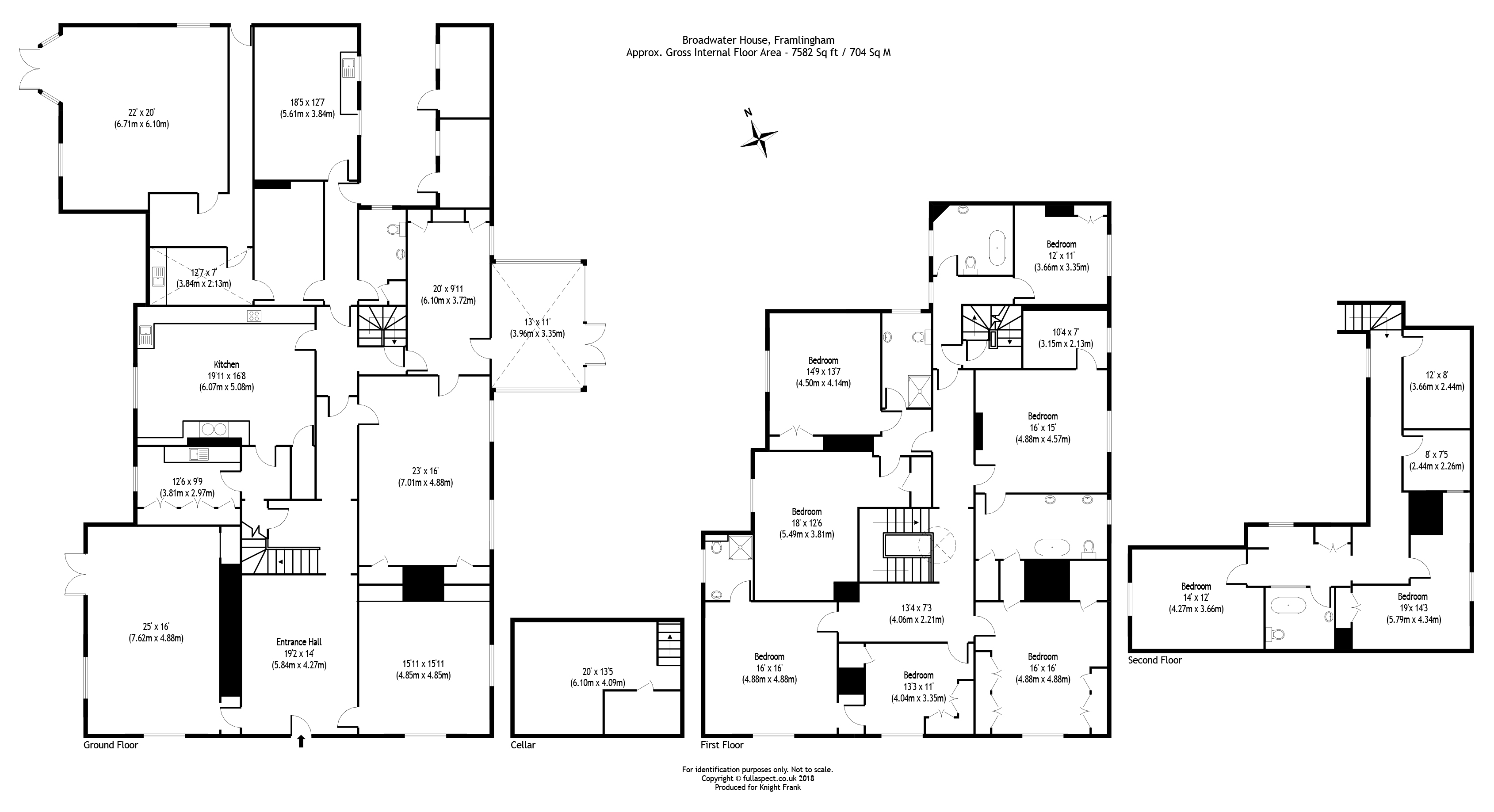 11 bed detached house for sale in Woodbridge Road, Framlingham