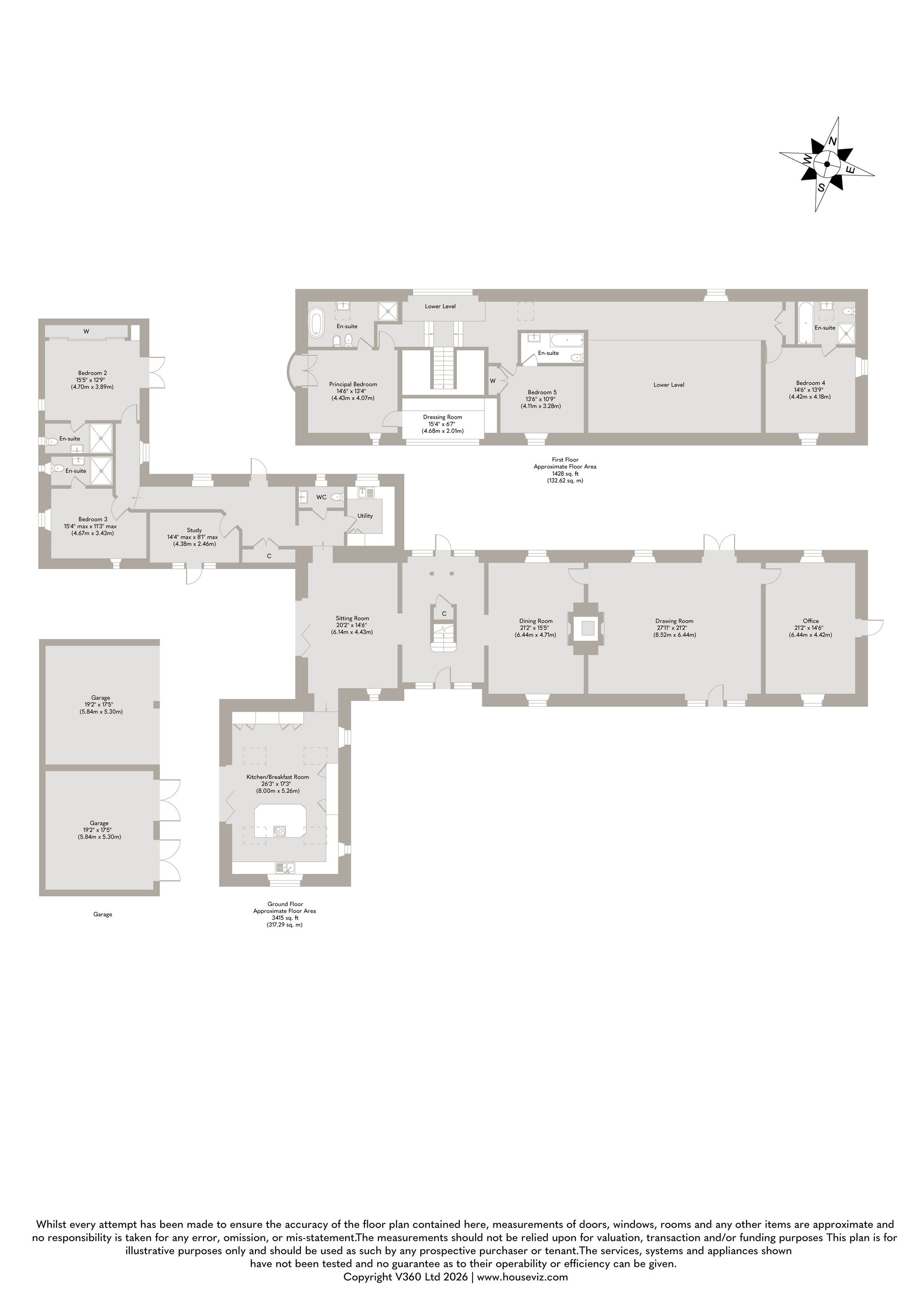 Manor Barn Caston Road, Attleborough floorplan