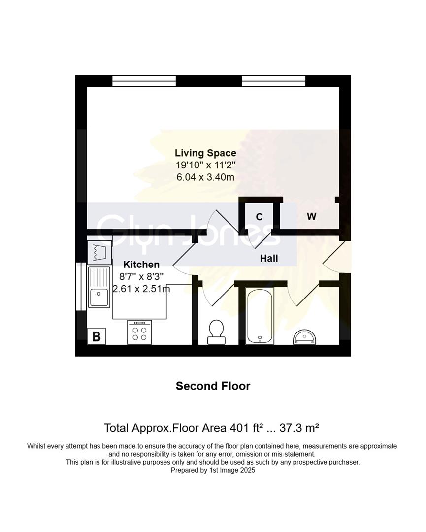10 Glenmore Court, St. Winefrides Road, Littlehampton floorplan