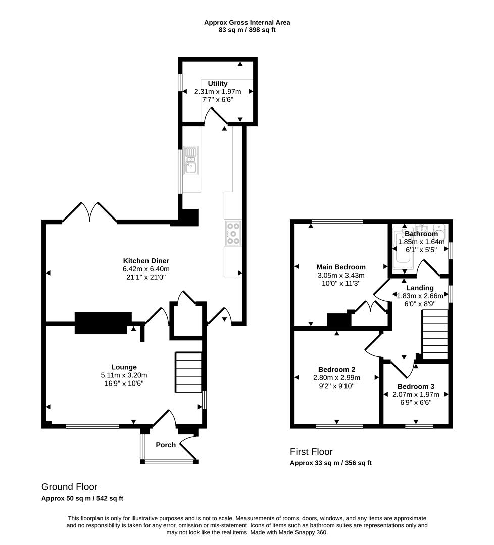 220, Bromley Lane, Kingswinford floorplan