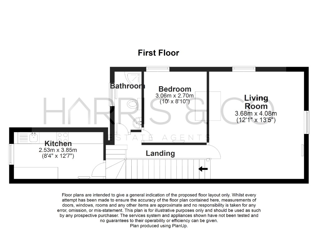 105, Kemp Street, Lancashire floorplan