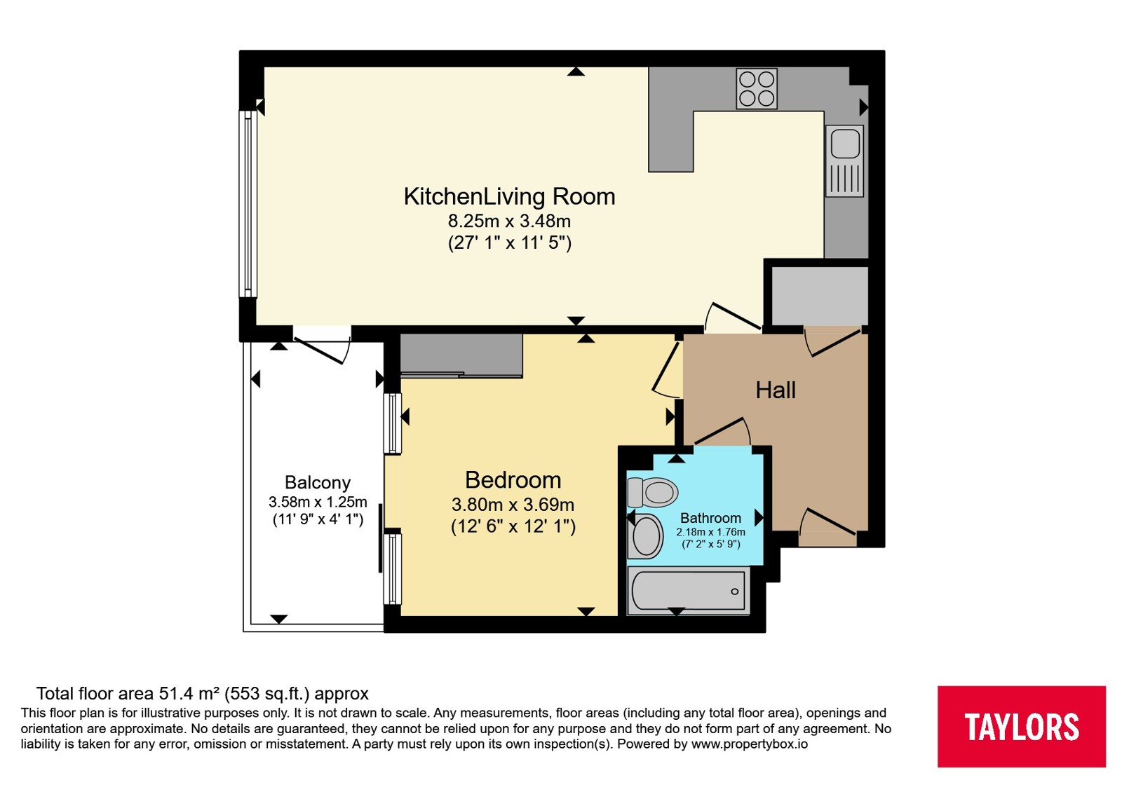 Apartment 1, The Grange,, Portmill Lane, Hertfordshire floorplan