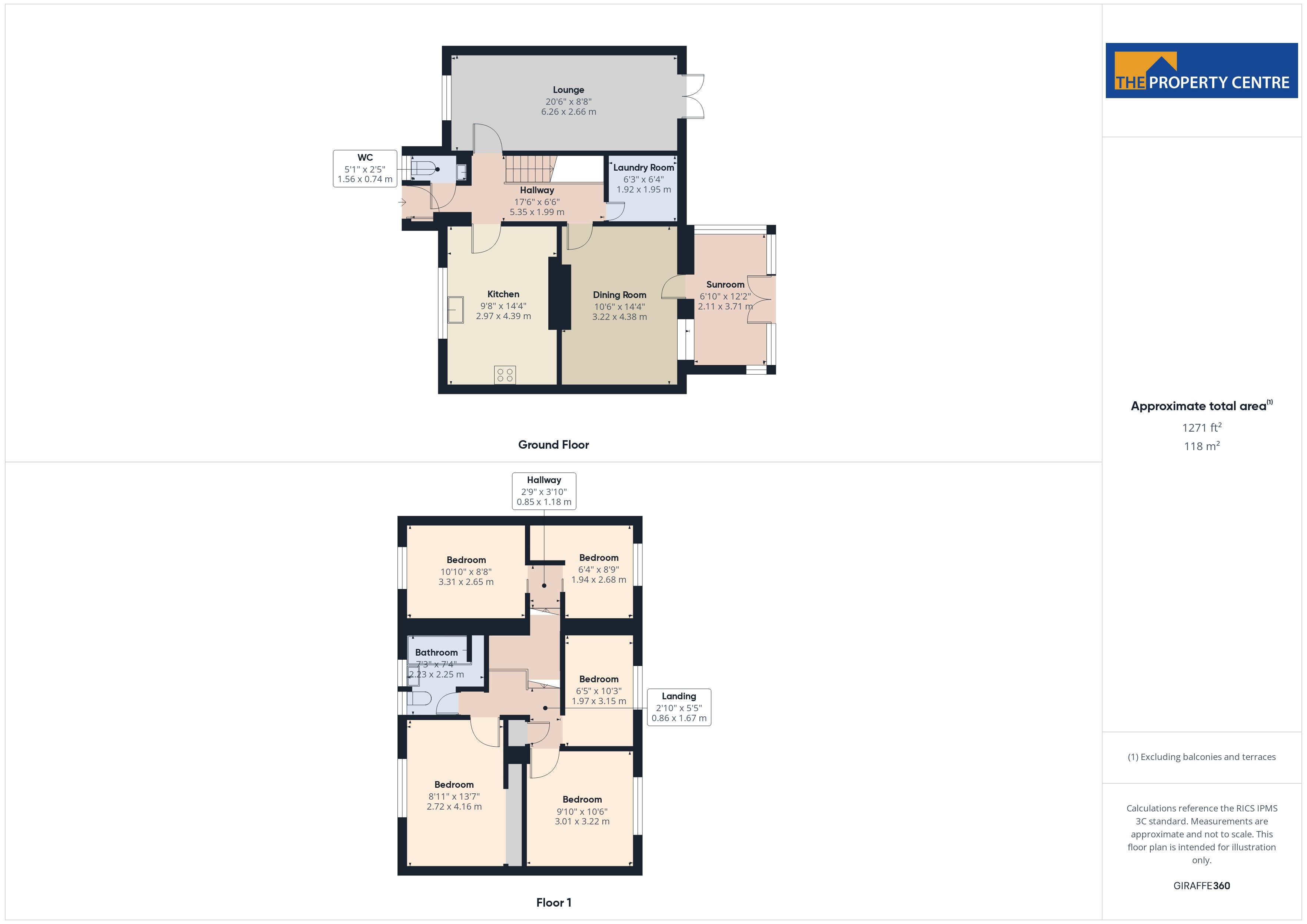 340, Innsworth Lane, Gloucestershire floorplan