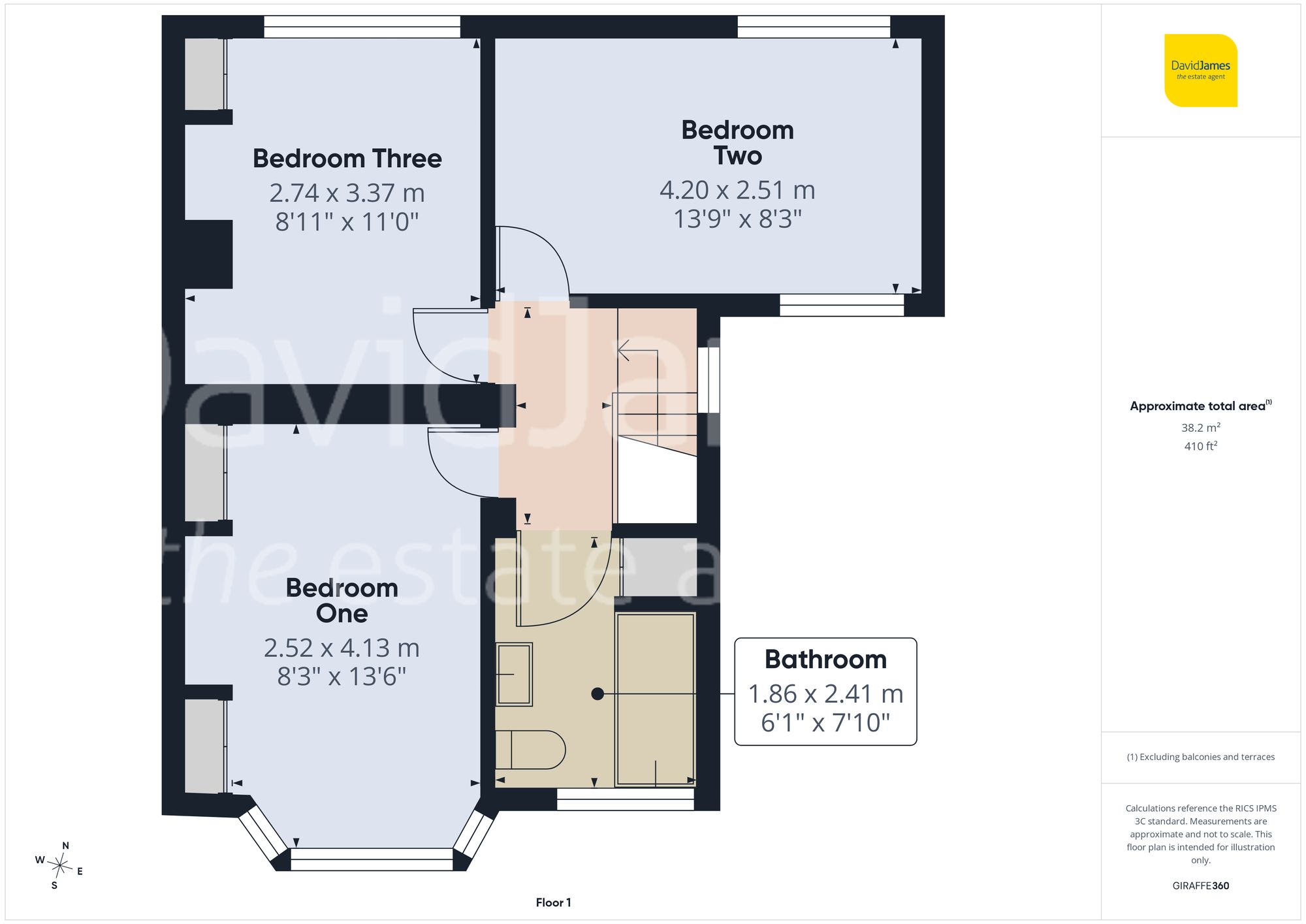 4 Thorpe Crescent, Nottingham floorplan