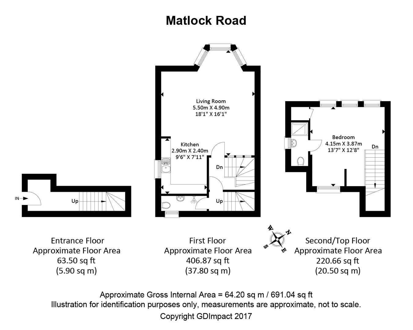 1 Bedrooms Flat for sale in Matlock Road, Brighton BN1