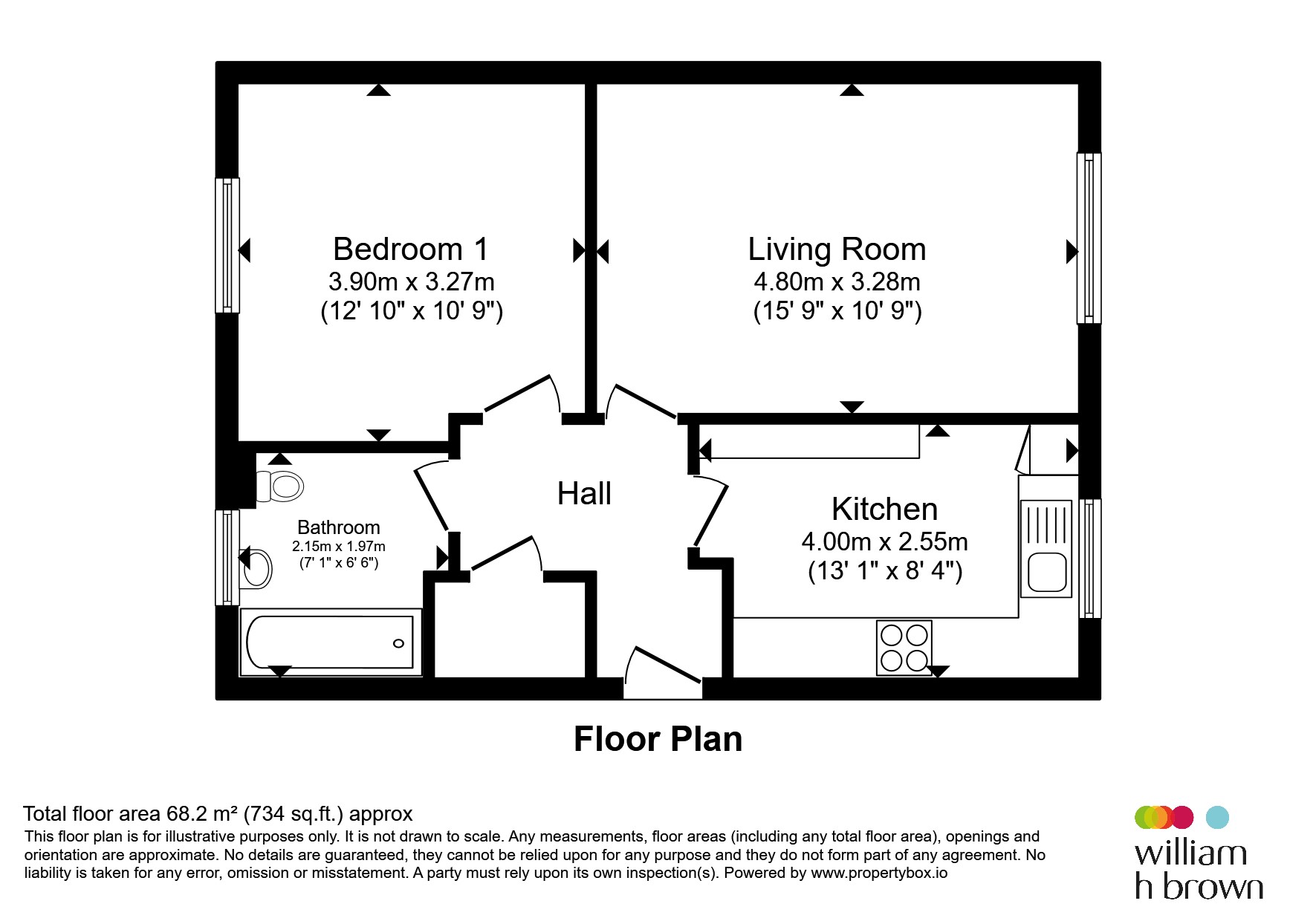 11, Kirke Street, Retford floorplan