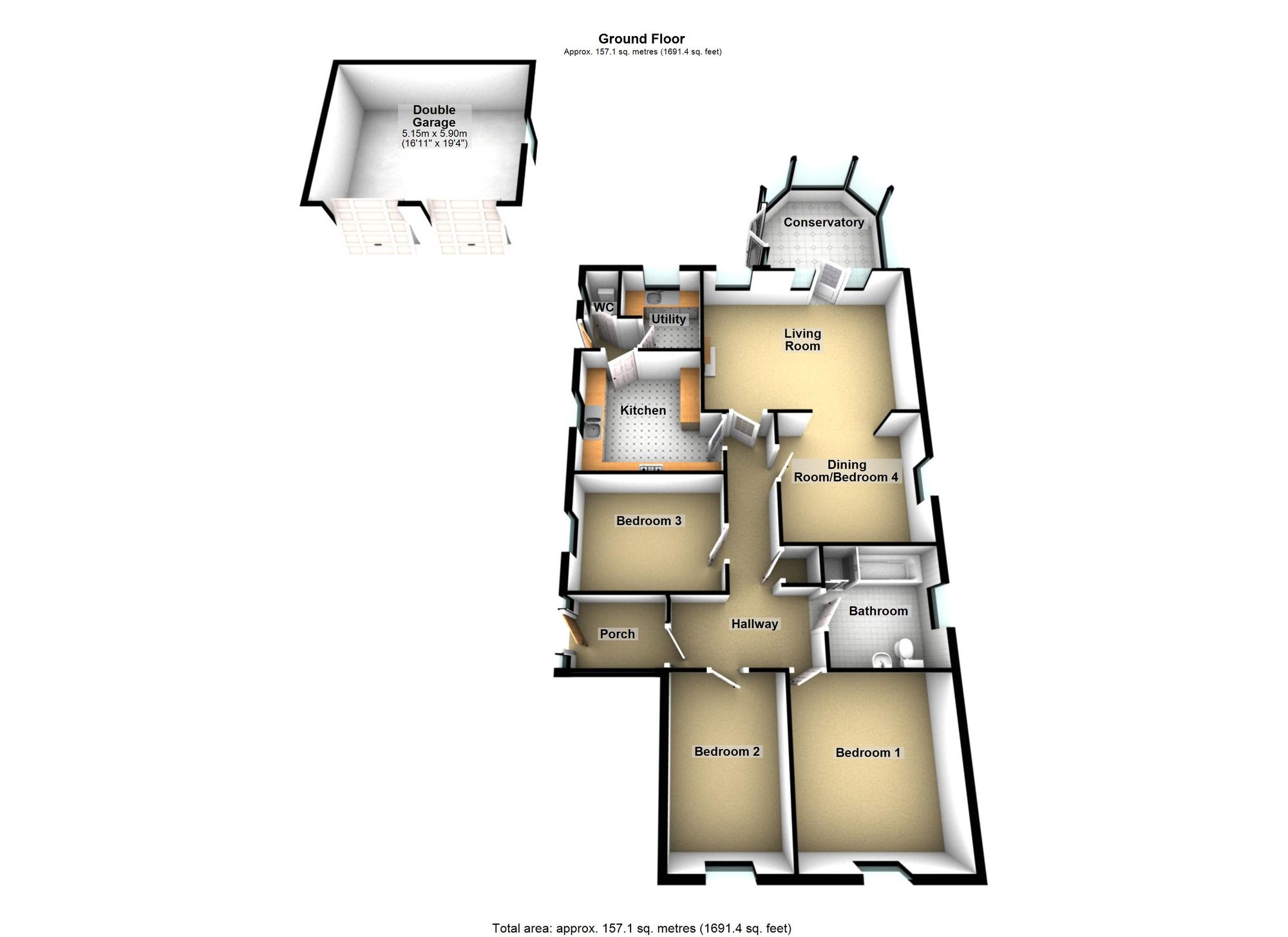 10 Isle Close, Scunthorpe floorplan
