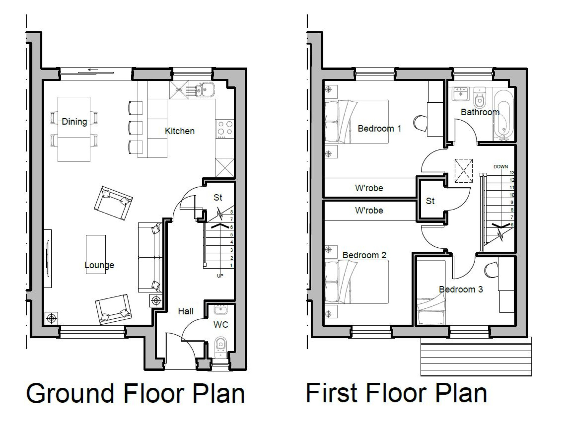 Plot 18 Oatlands,Oatlands Road, Andreas floorplan