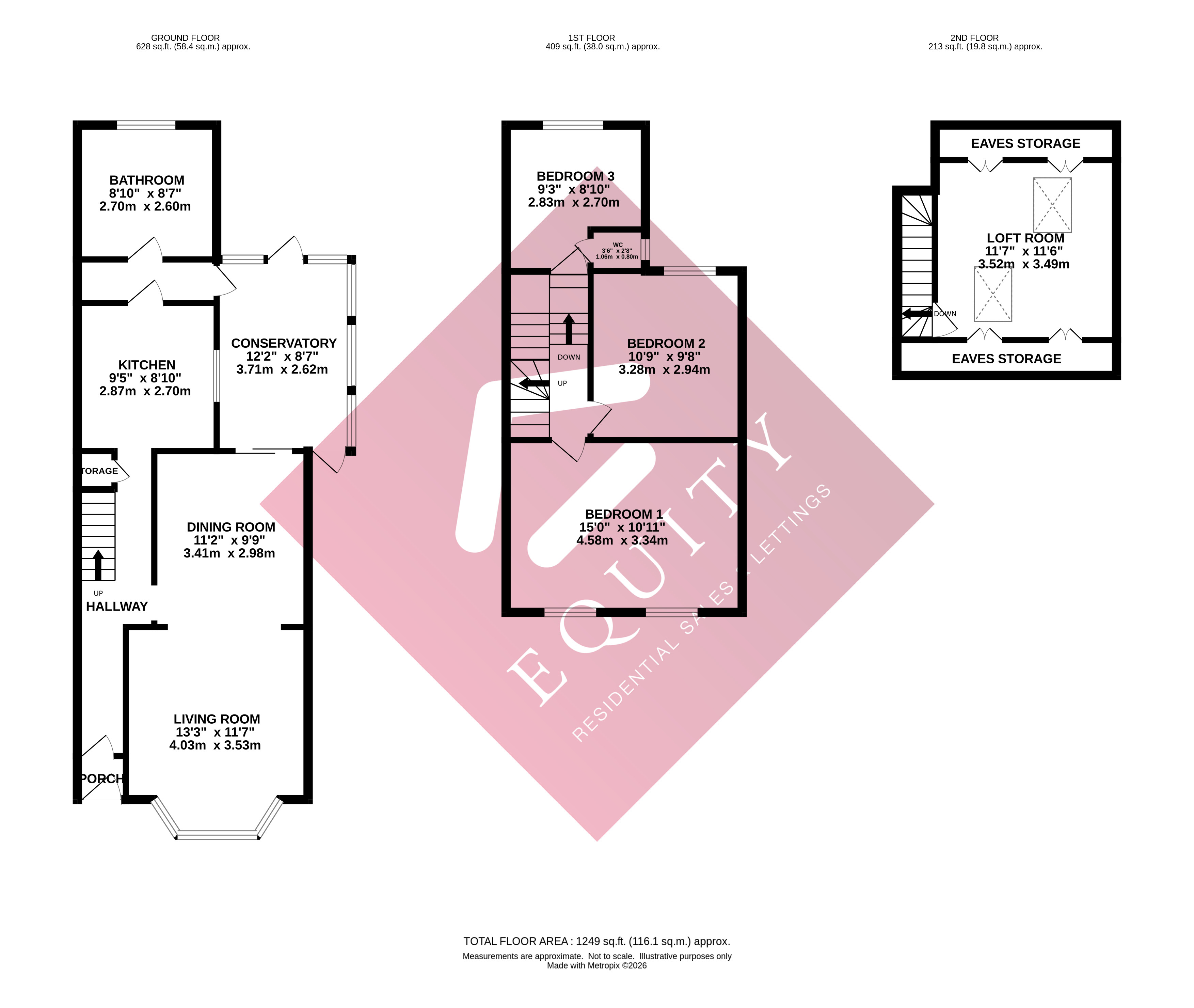 4, Putney Road, Enfield floorplan