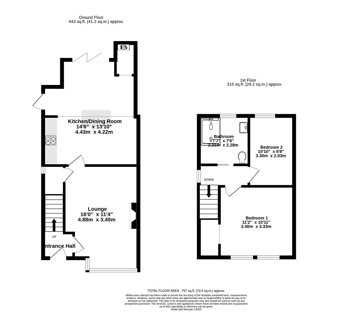 61, Burlington Avenue, York floorplan