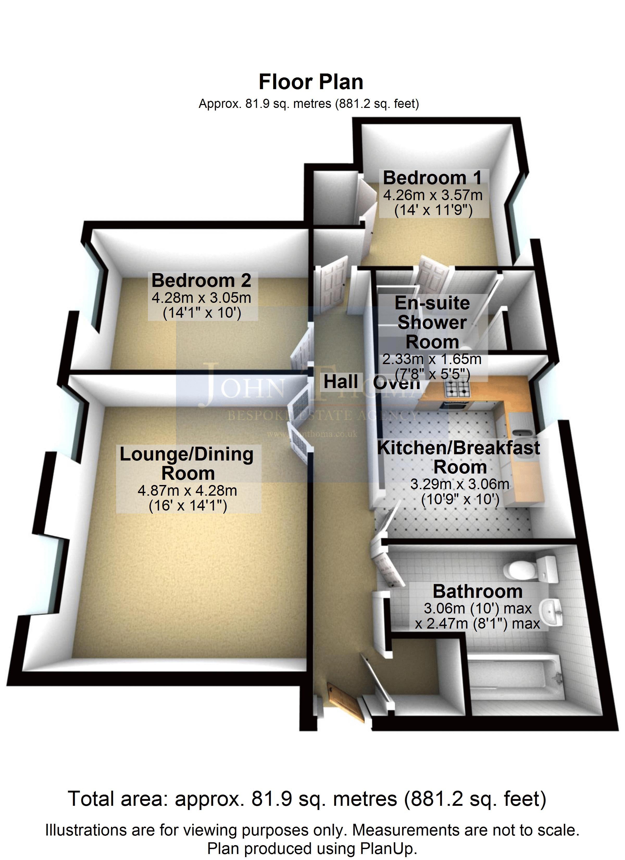 5, Wentworth House, Hampstead Avenue, Repton Park floorplan