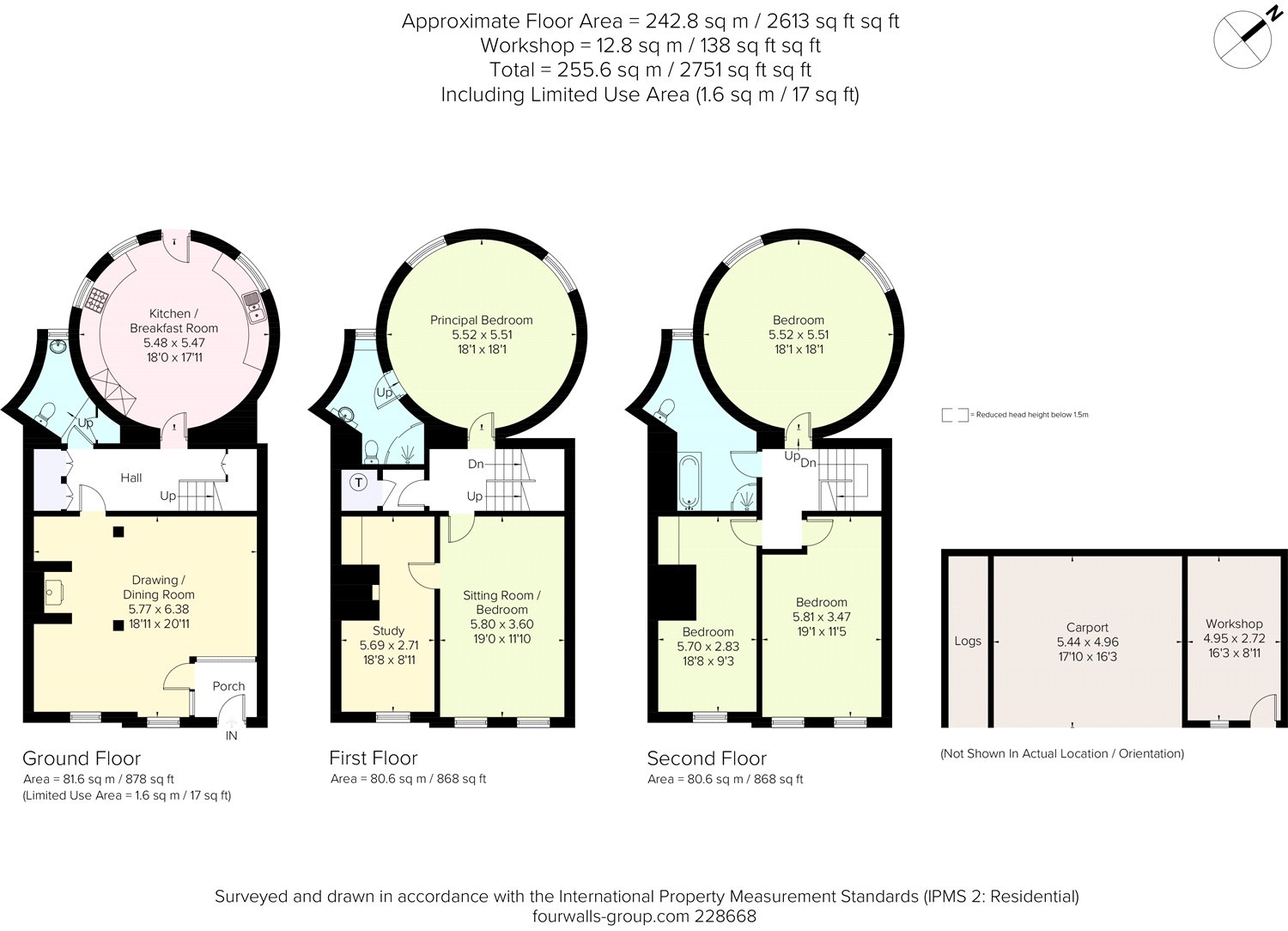 4 Bedrooms  for sale in Down Farm Oasts, Lamberhurst Down, Lamberhurst, Kent TN3