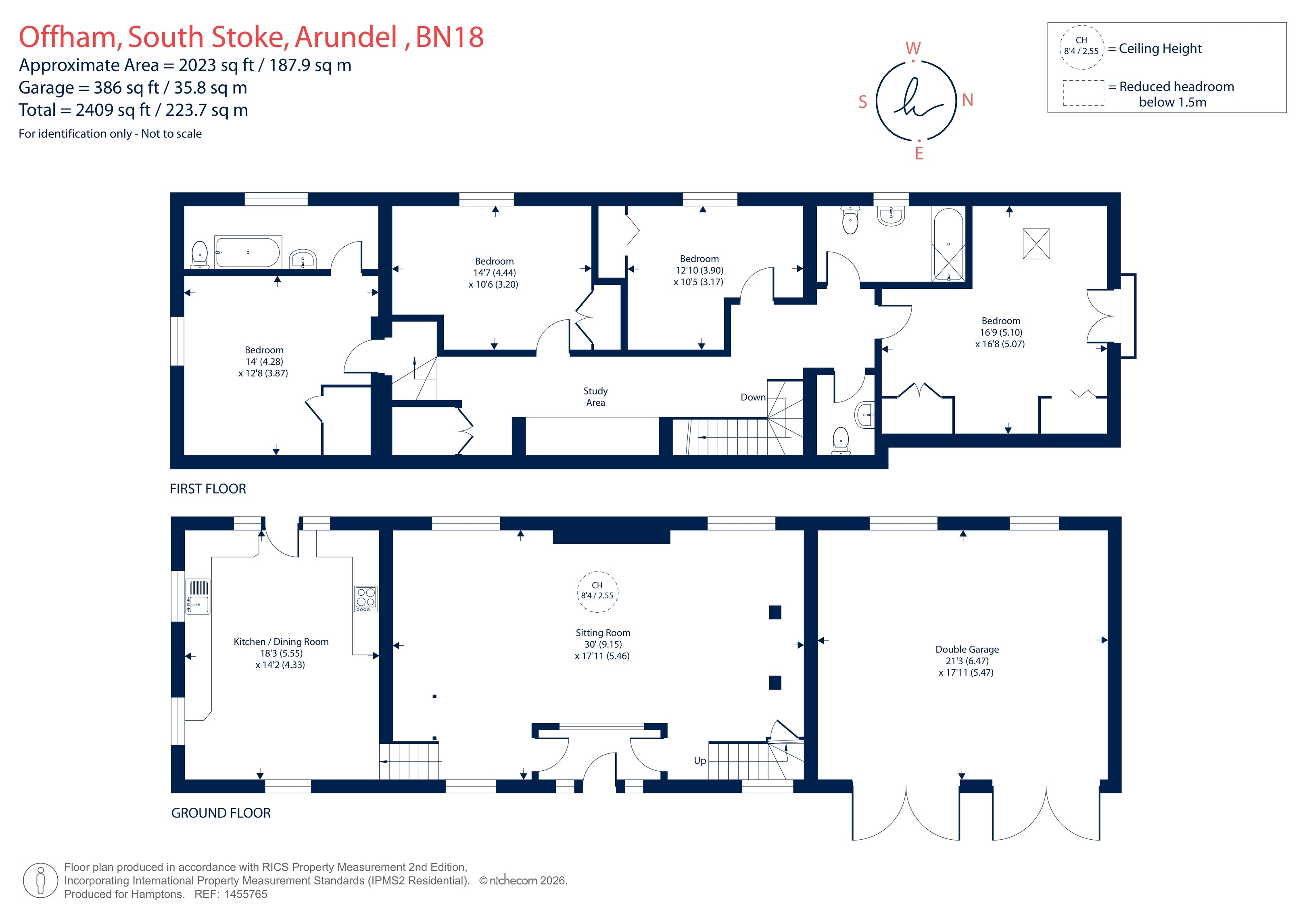 The Coach House, Offham, Arundel floorplan