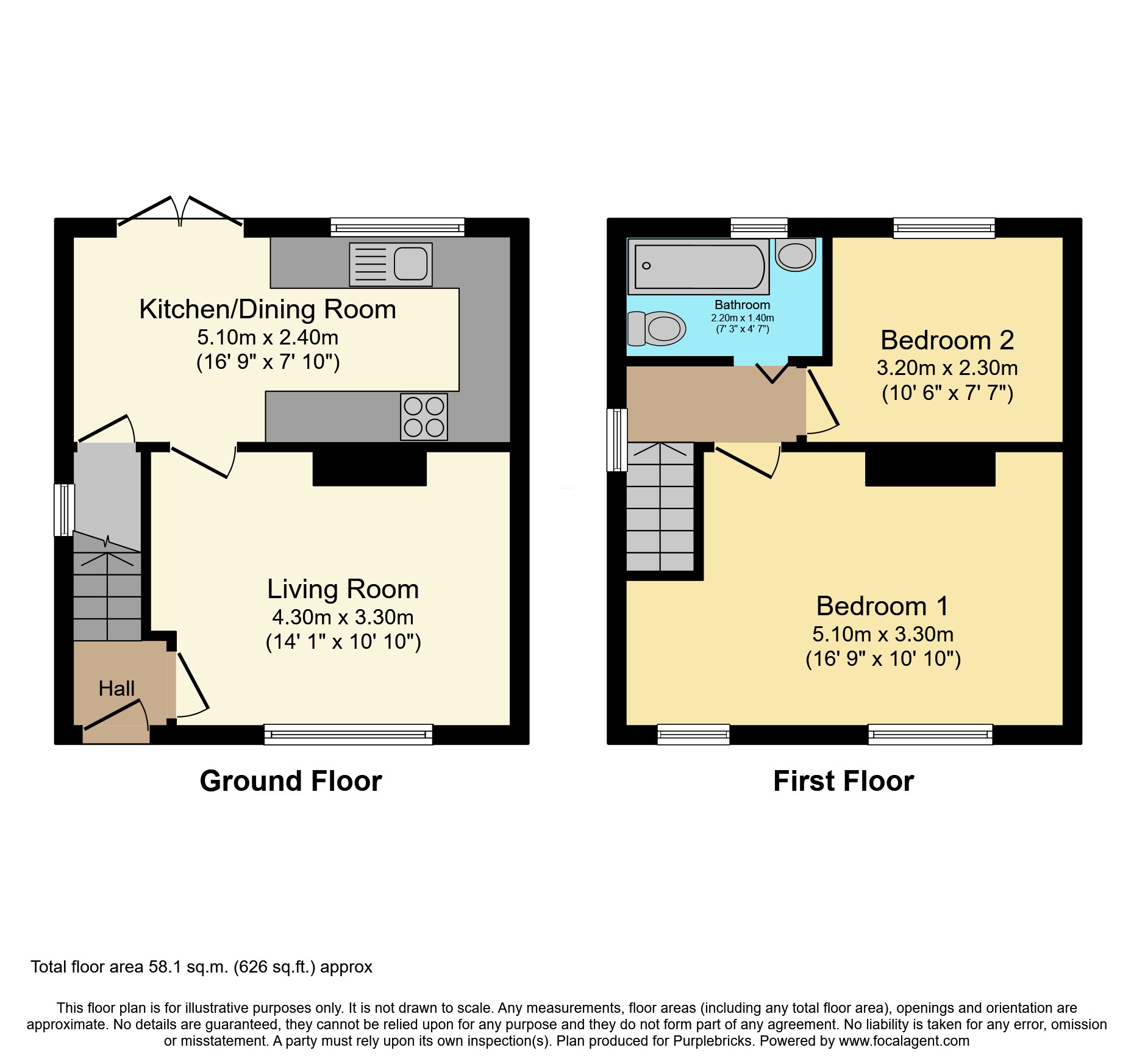 33, Redwood Avenue, Wigan floorplan