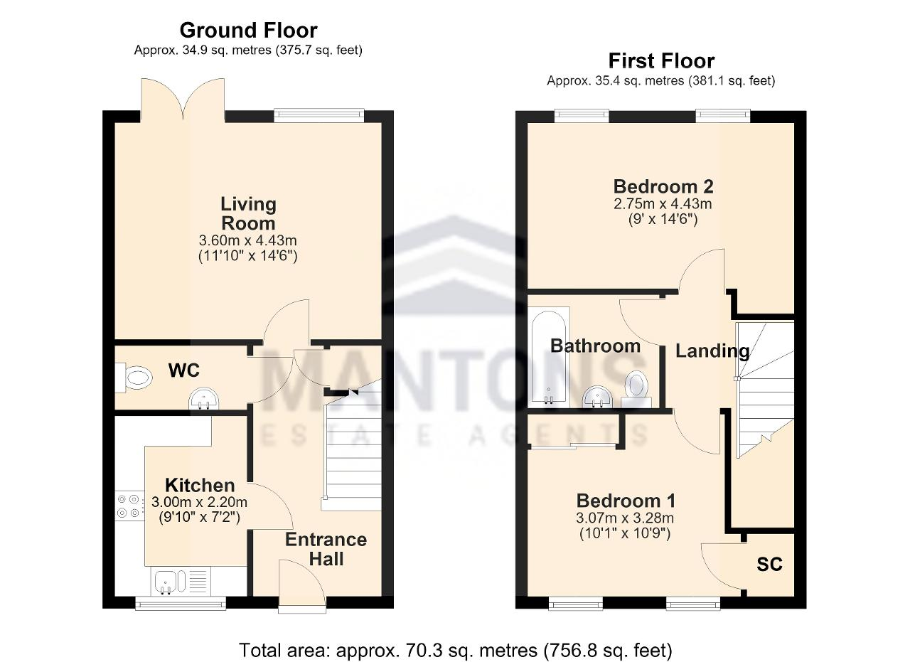 35, Someries Hill, Luton floorplan